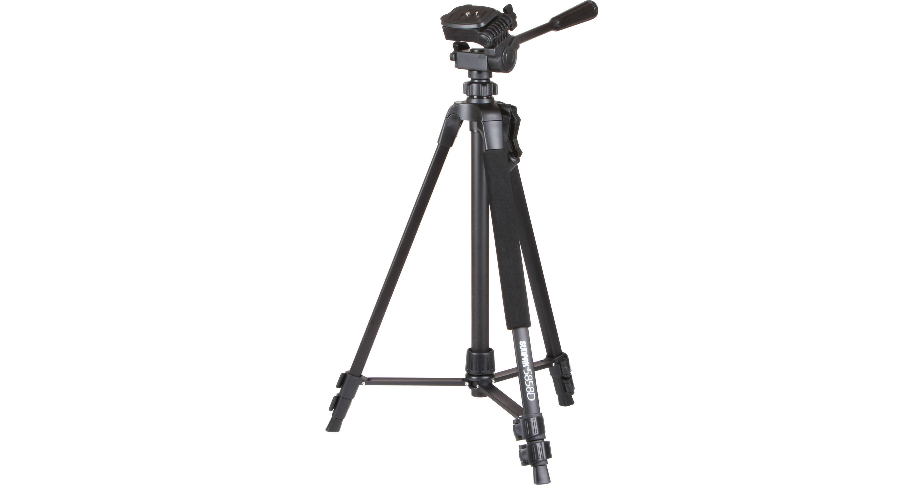 Sunpak 5858D Tripod with 3-Way, Pan-and-Tilt Head 620-585 B&H