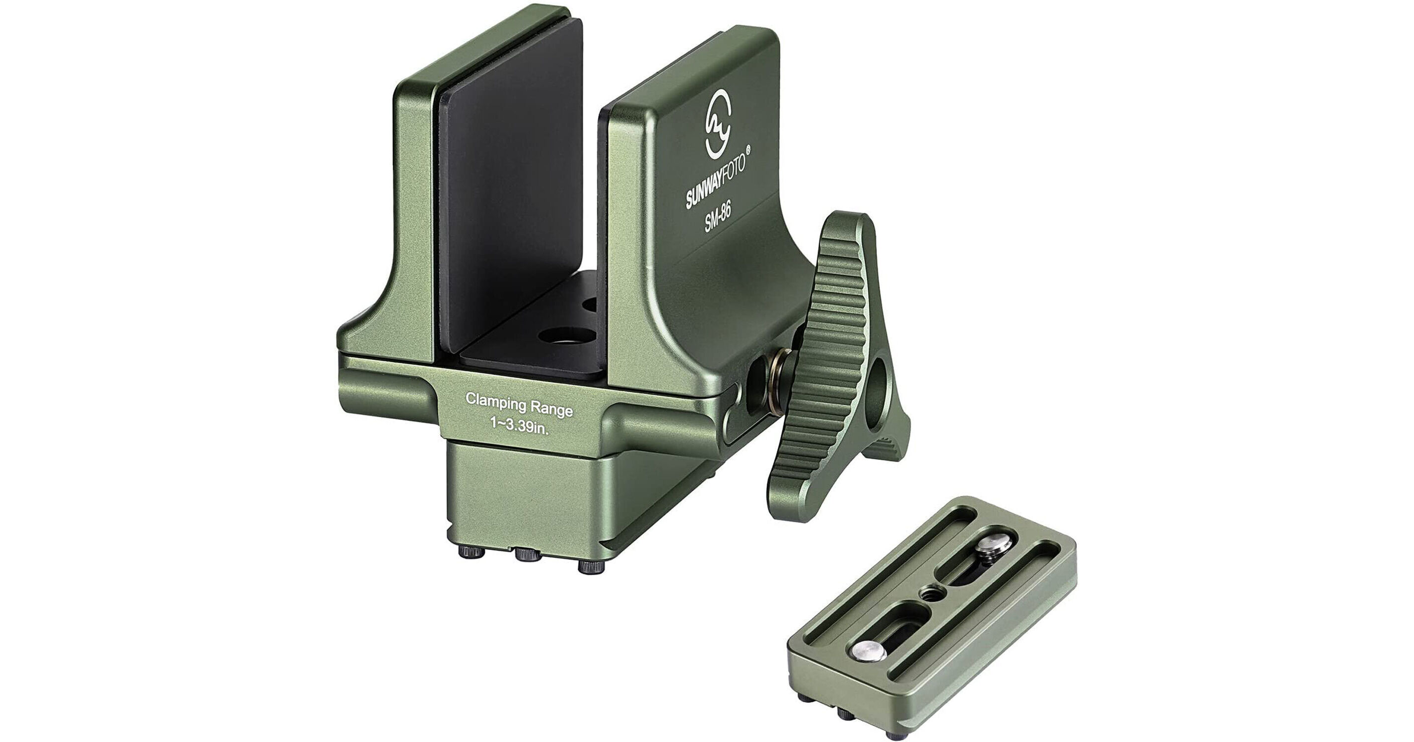 Sunwayfoto SM-86 Saddle Mount Rifle Clamp SM-86 B&H Photo Video