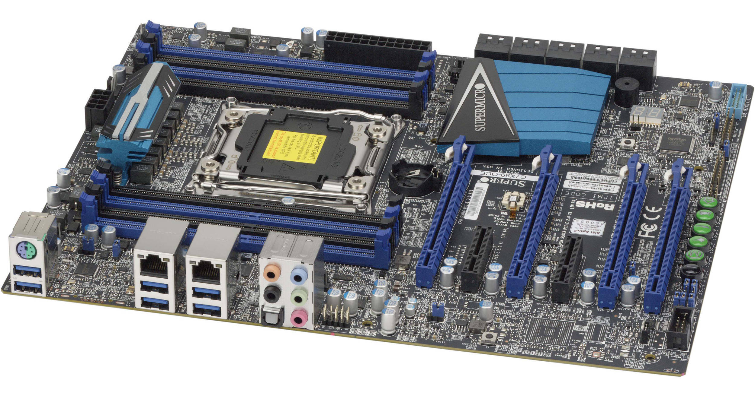 Supermicro C7X99-OCE-F ATX Motherboard C7X99-OCE-F-O B&H Photo