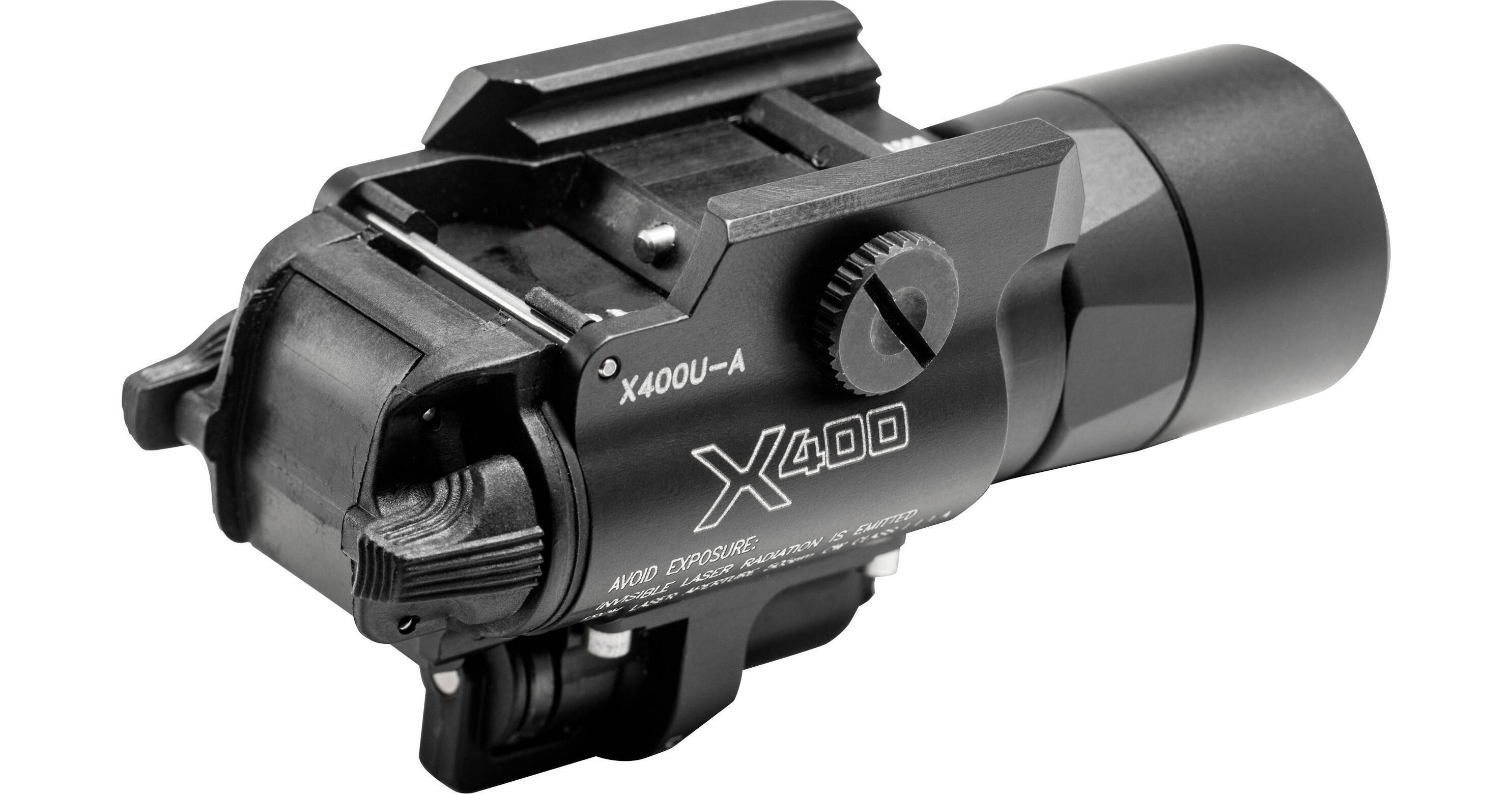 Surefire X400 LED Weaponlight - 170 Lumen W/ Red-Laser