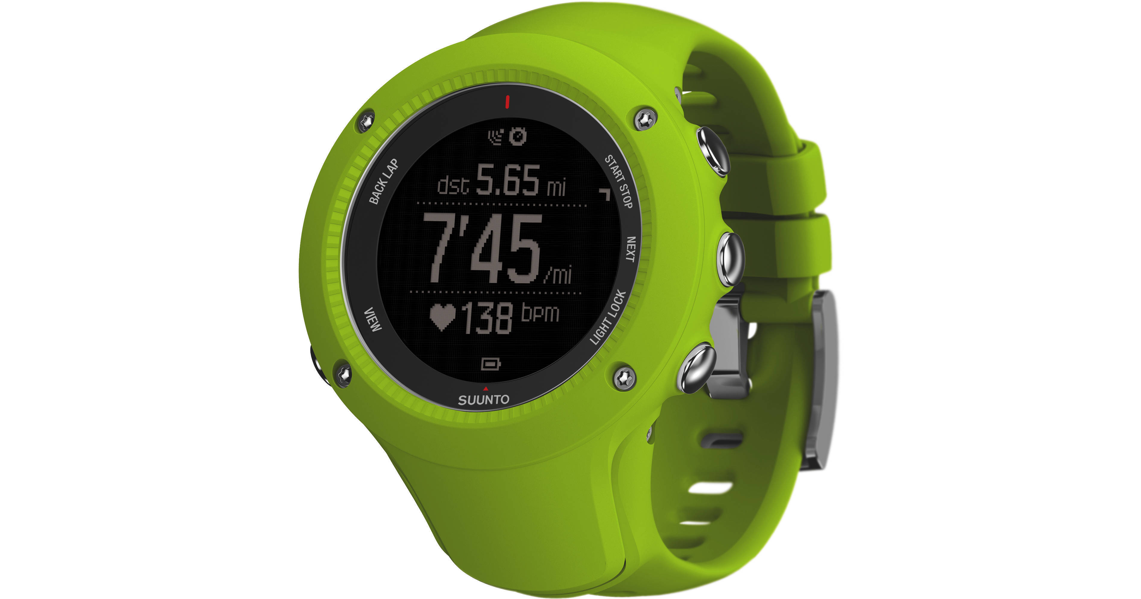 SUUNTO Ambit3 Run Sport Watch (Lime) SS021260000 B&H Photo Video