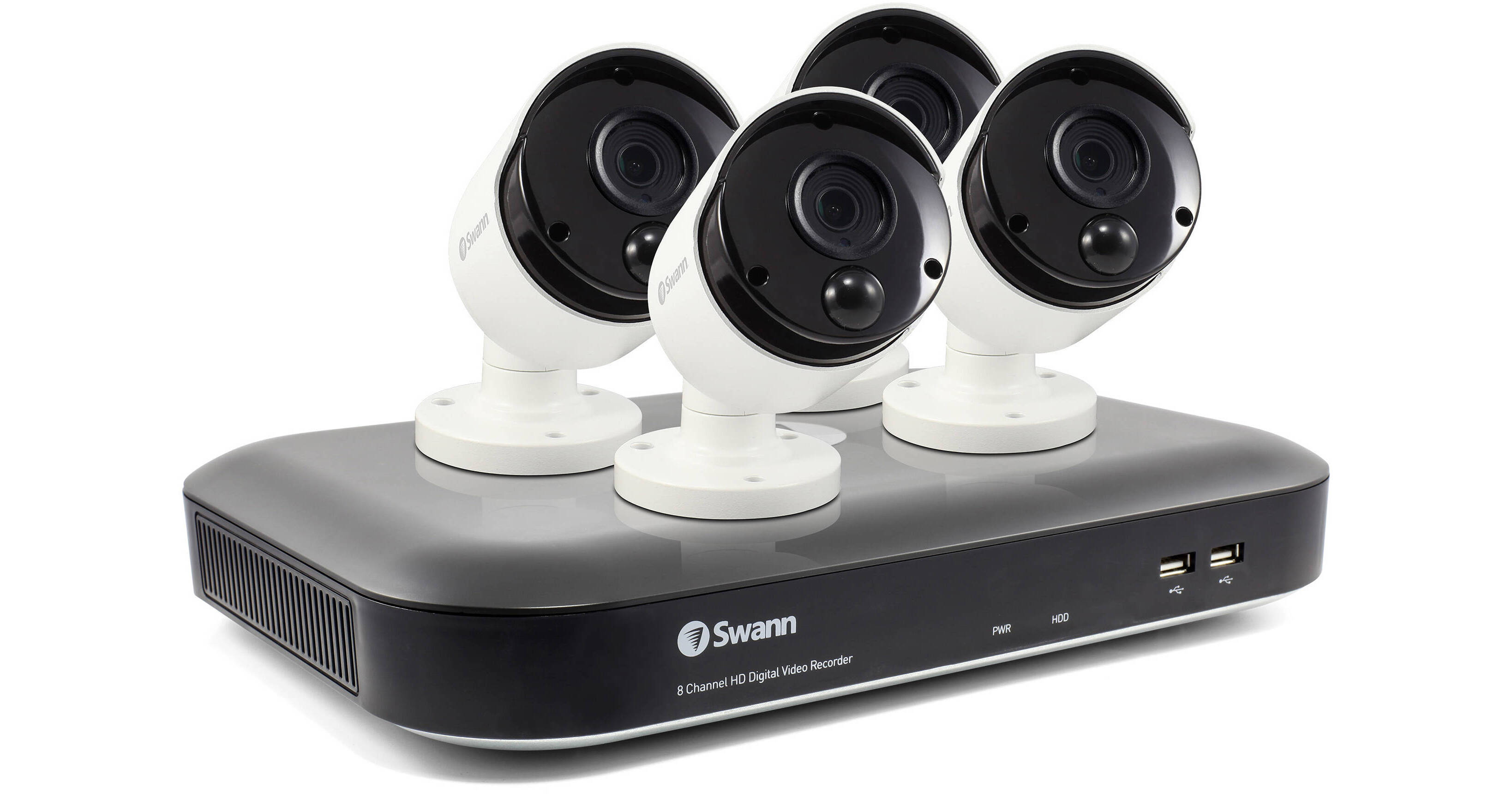 Swann 5580 Series 8-Channel 4K UHD DVR with 2TB SWDVK-855804-US