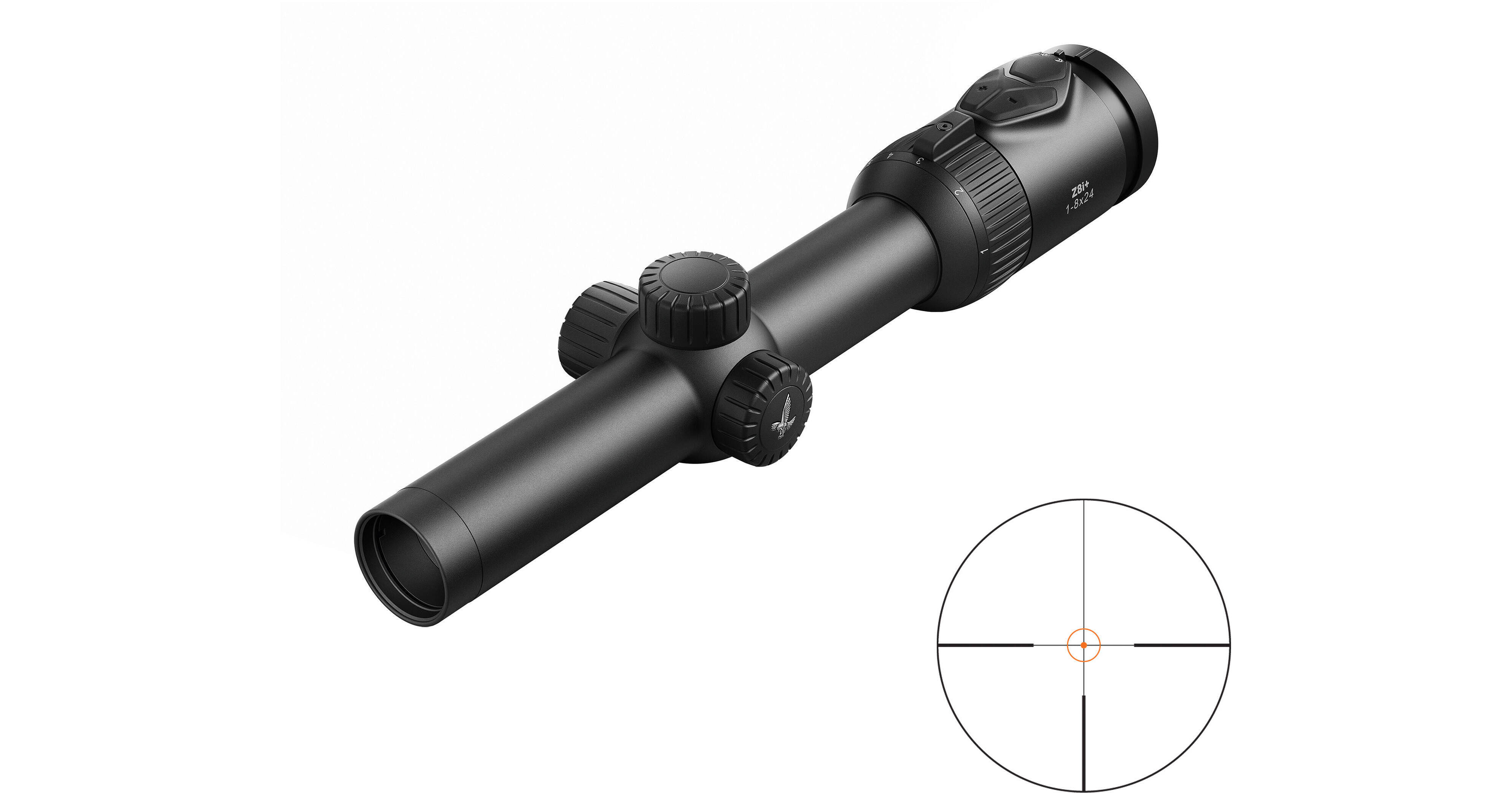 SWAROVSKI OPTIK 1-8x24 SR Z8i+ Riflescope (4A-IF Reticle) 68707