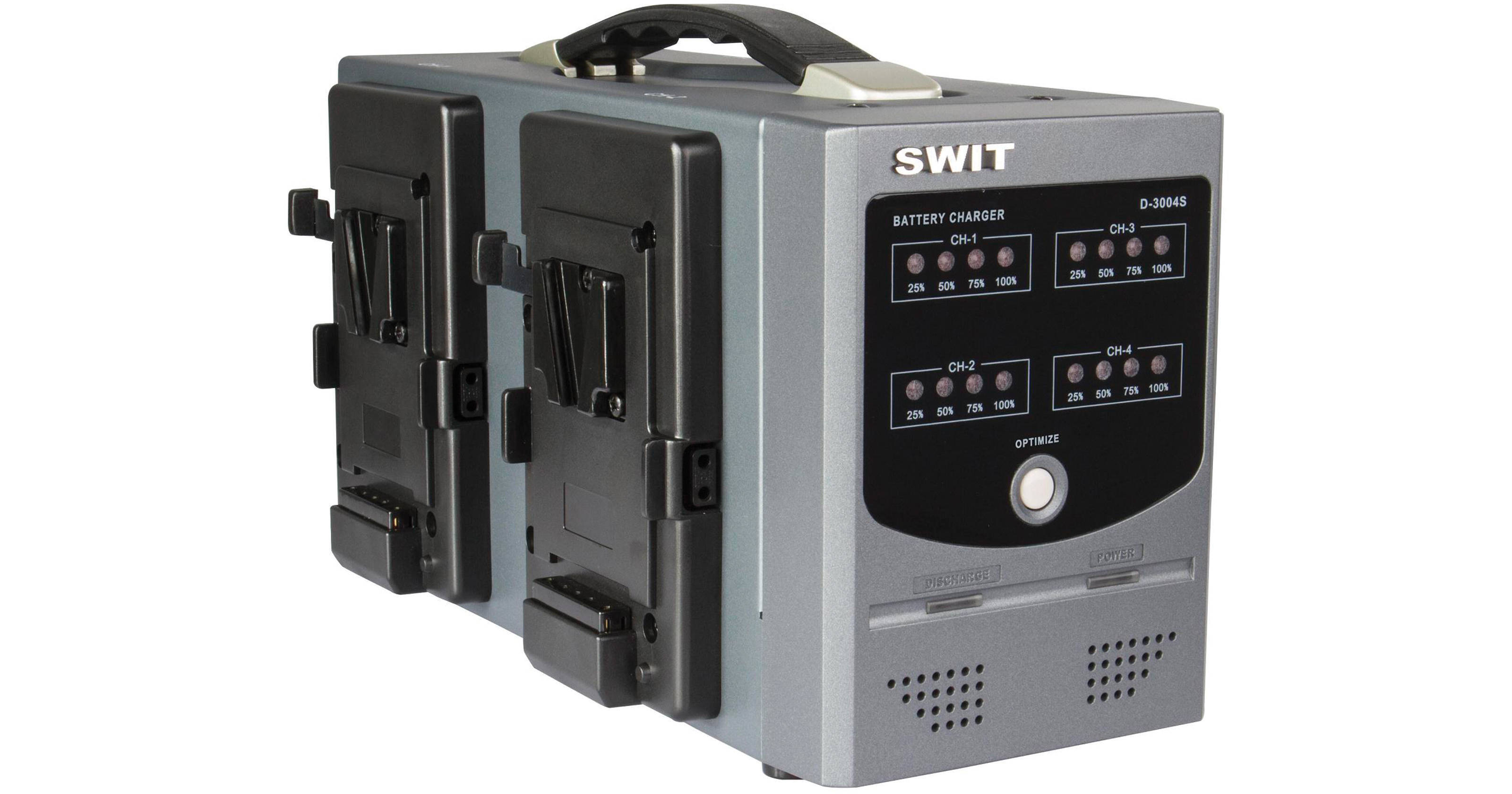 SWIT D-3004S V-Mount Charger for V-Mount Batteries D-3004S B&H