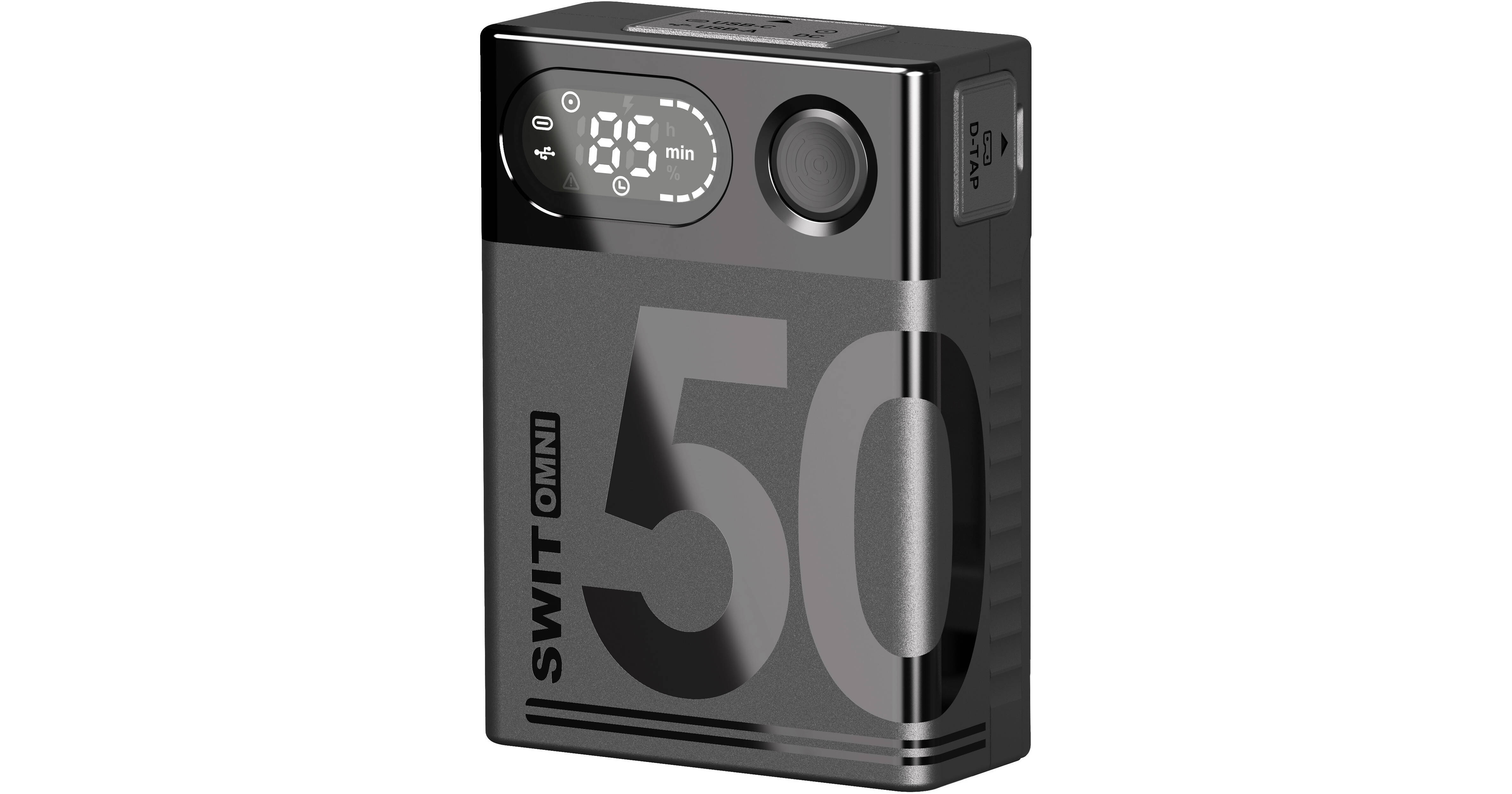 SWIT OMNI-50S 50Wh Pocket Battery (V-Mount) OMNI-50S B&H Photo