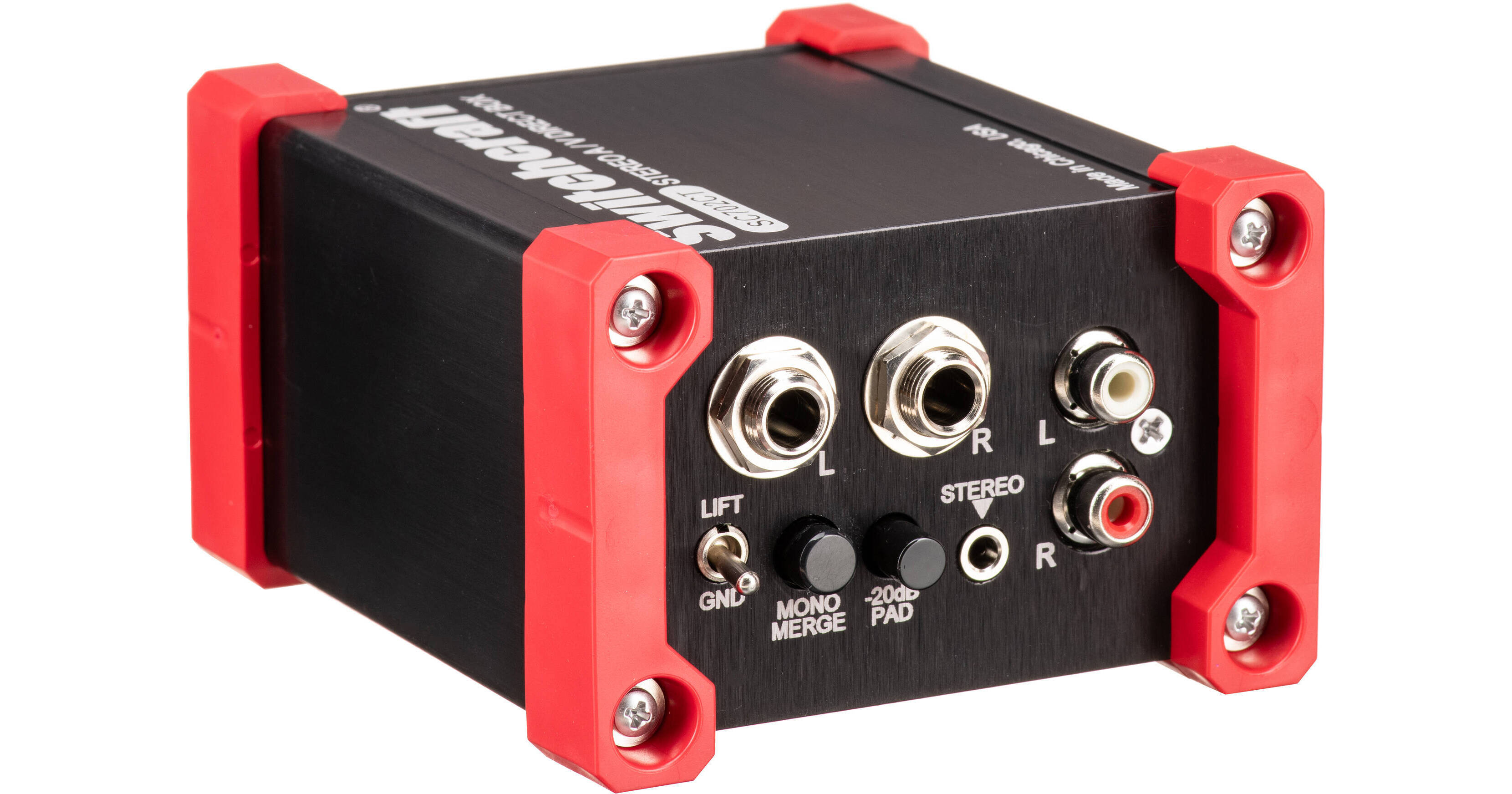 Switchcraft SC702CT Stereo A/V Direct Box with Custom SC702CT