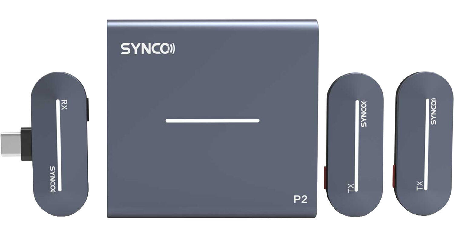 Synco WAir-P2ST 2-Person Wireless Microphone System WAIR-P2ST-BL
