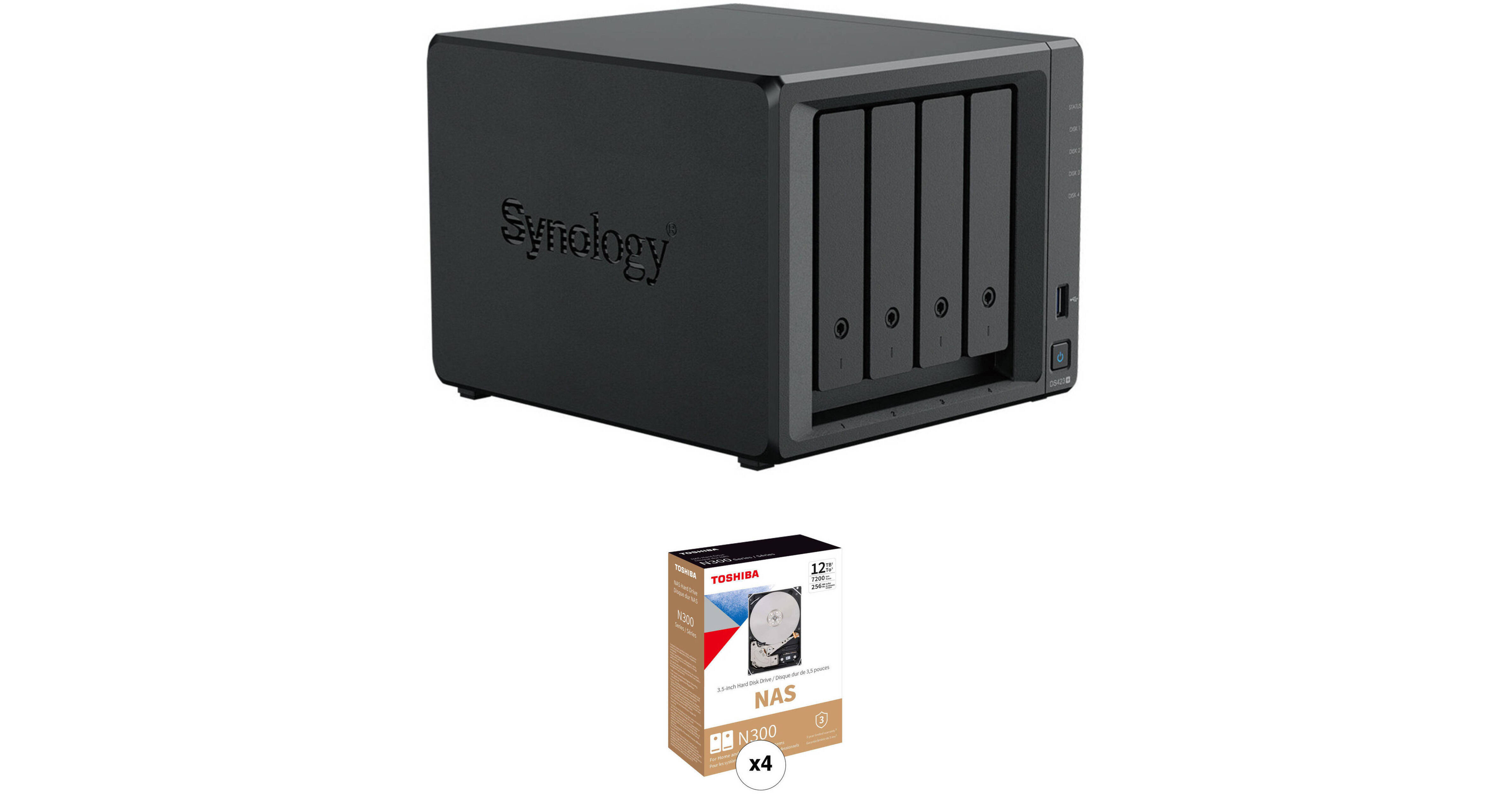 Synology DS423+ NAS【HDD 2TB×4 8TB付】