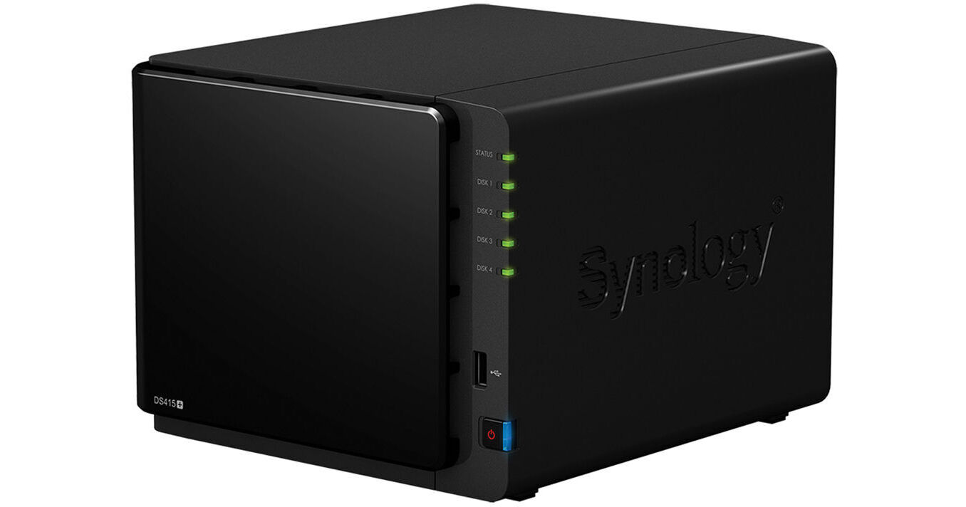 Synology DiskStation DS415+ 4-Bay NAS Server DS415+ B&H Photo