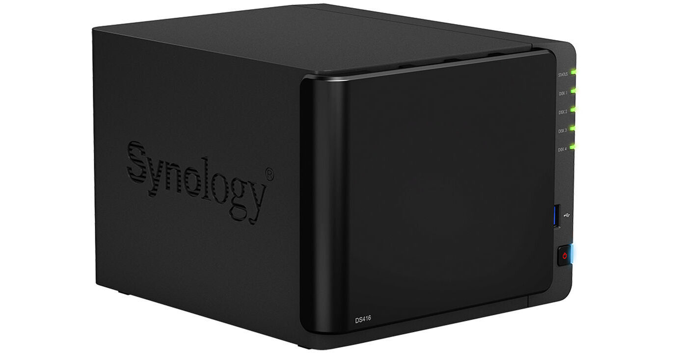 NAS DiskStation DS413 4ベイ Synology Diskstation DS416 4-Bay NAS Server DS416 B&H Photo Video