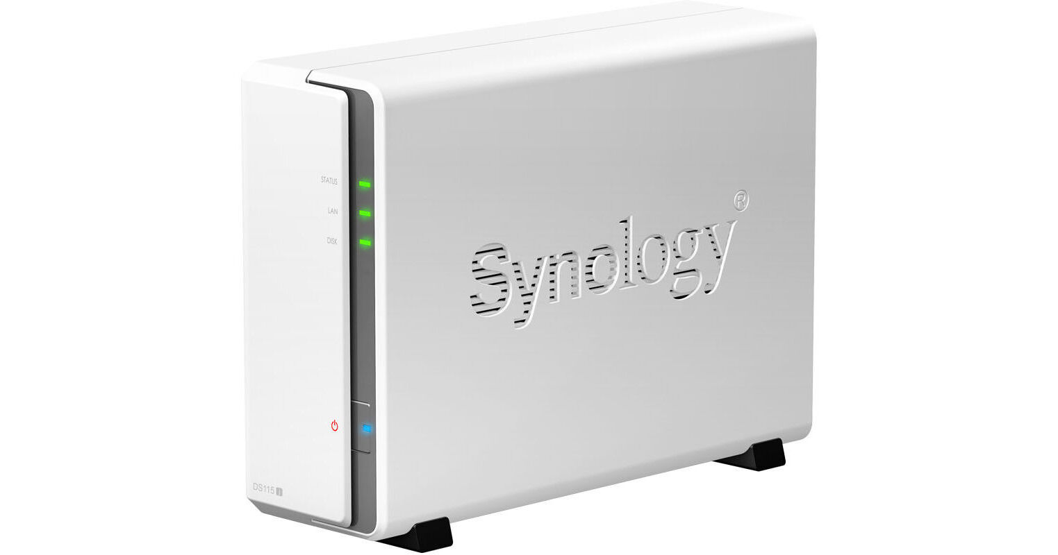 Synology DiskStation DS115j 3TB Single-Bay NAS Server DS115J