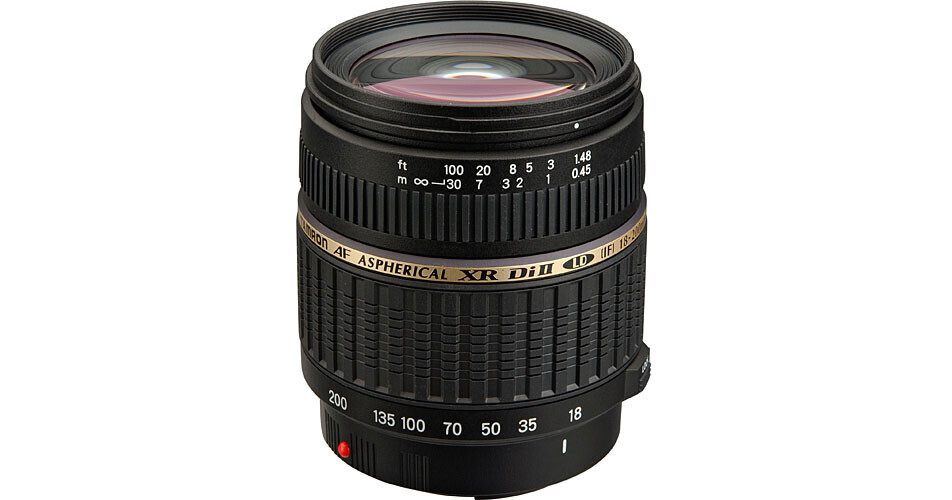Used Tamron 18-200mm f/3.5-6.3 XR Di-II Macro Lens AF014NII-700