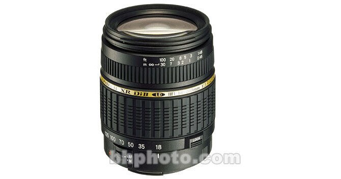 Used Tamron 18-200mm f/3.5-6.3 XR Di-II Macro Lens AF014P-700