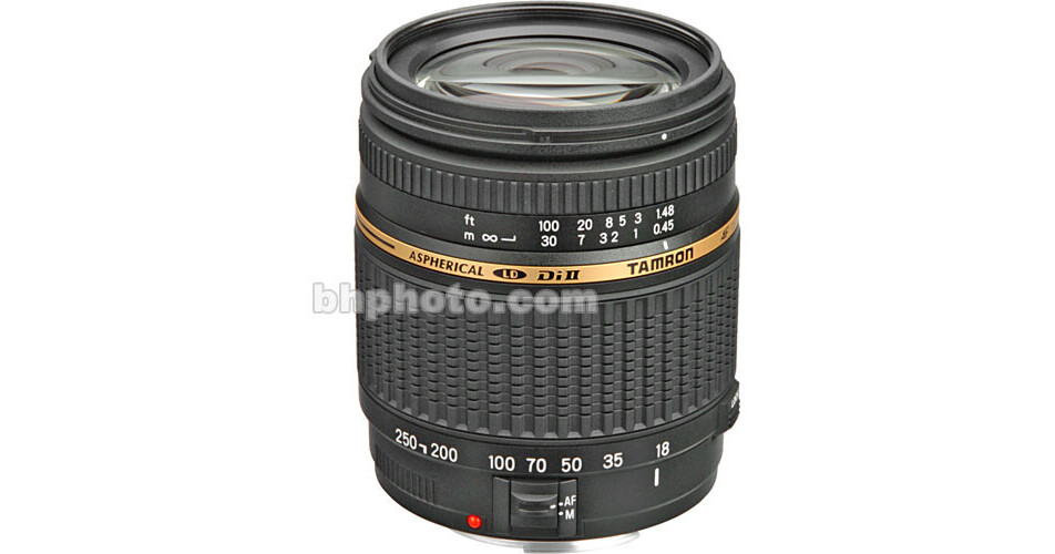 Used Tamron AF 18-250mm f/3.5-6.3 Di-II LD AF018N700 B&H Photo
