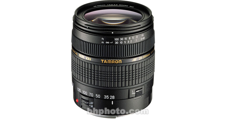 Used Tamron AF 28-200mm f/3.8-5.6 XR Di Zoom Lens AF031N700 B&H