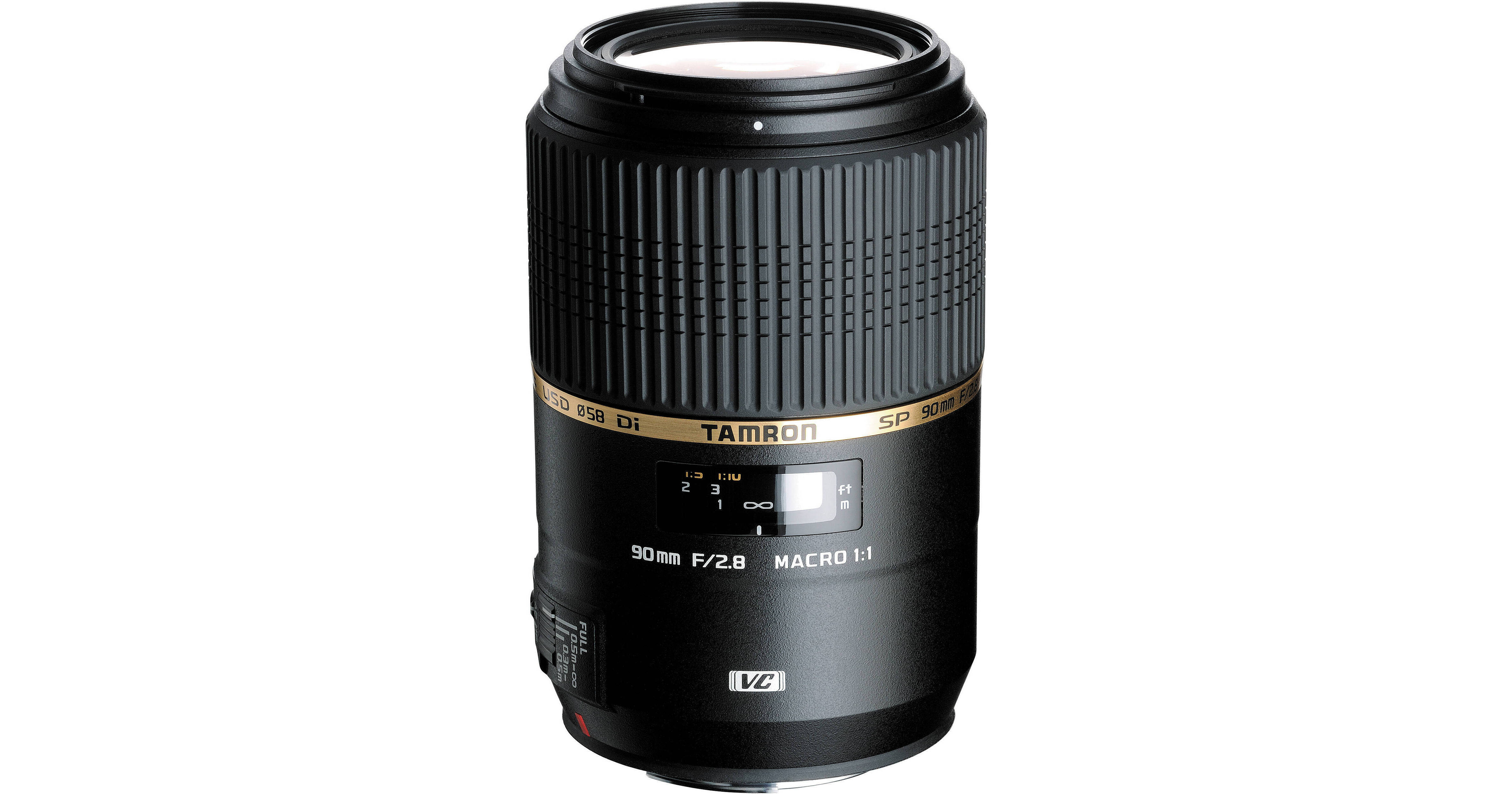 Used Tamron 90mm f/2.8 SP Di MACRO 1:1 VC USD Lens AFF004C-700