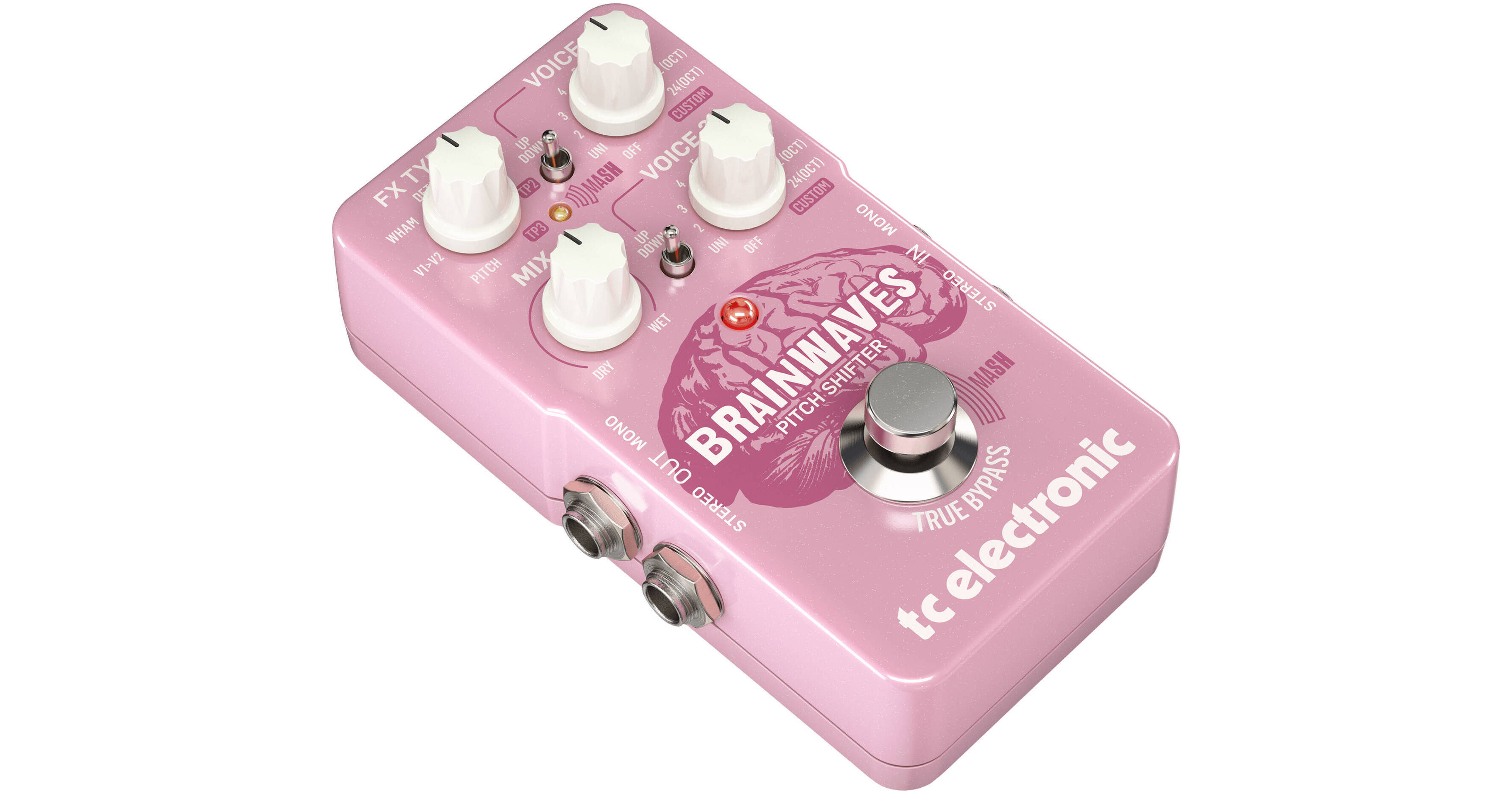 k*k様 tc electronic Brainwaves Pitch Shif TC Electronic Brainwaves Pitch Shifter Pedal 0709-AIR86-001 B&H