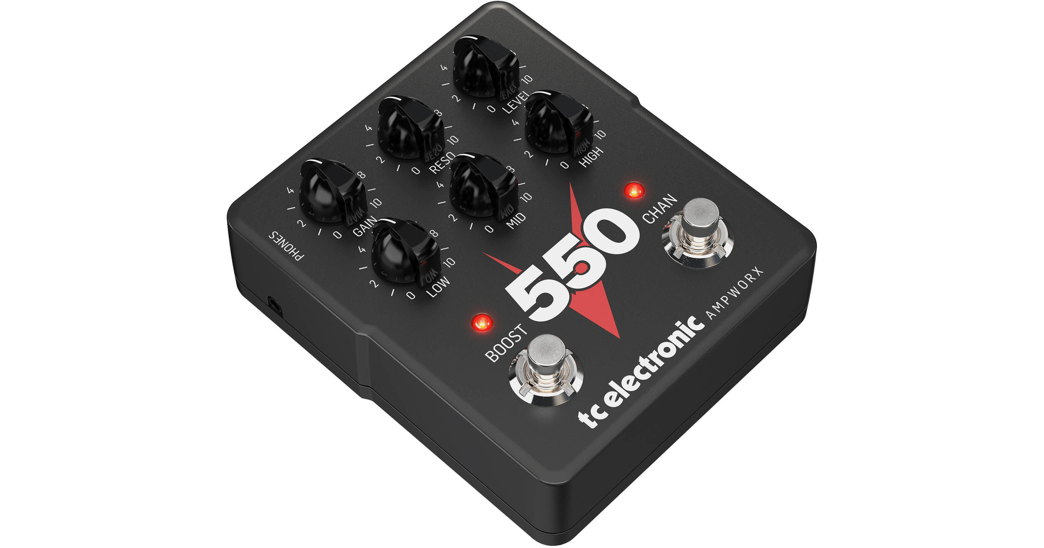 TC Electronic V550 Preamp Modeling Guitar Pedal 0709-AJX86-001
