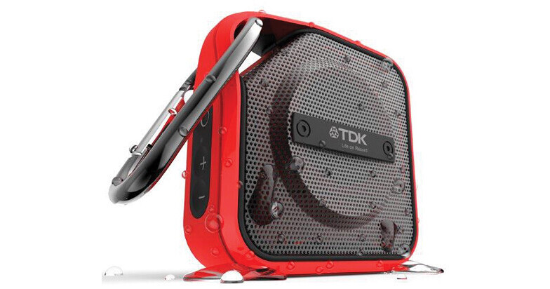 TDK TREK Micro A12 Speaker (Red) 77000020493 B&H Photo Video