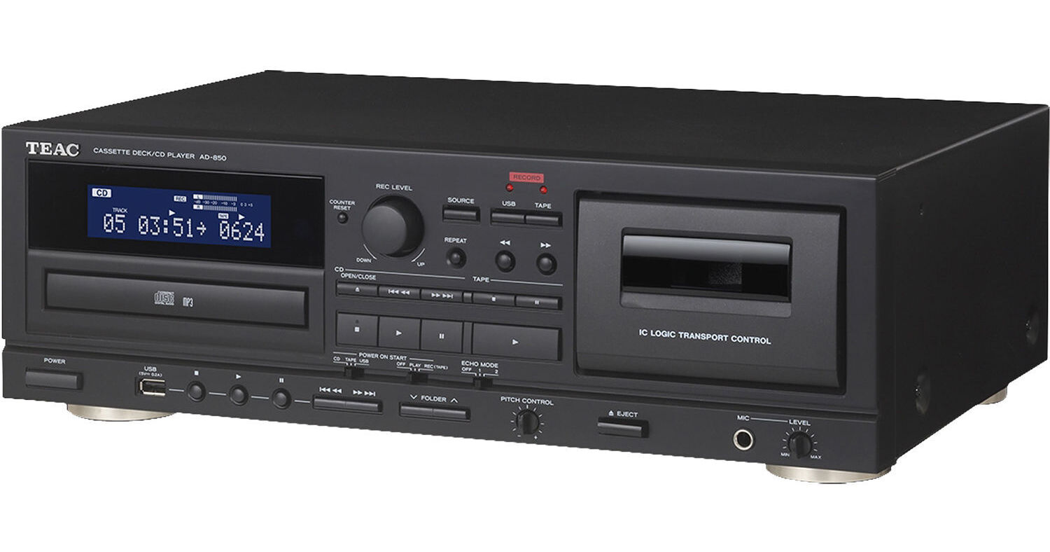 Teac AD-850 CD Player and Cassette Deck AD850 B&H Photo Video Teac AD-850 CD Player and Cassette Deck AD850 B&H Photo Video