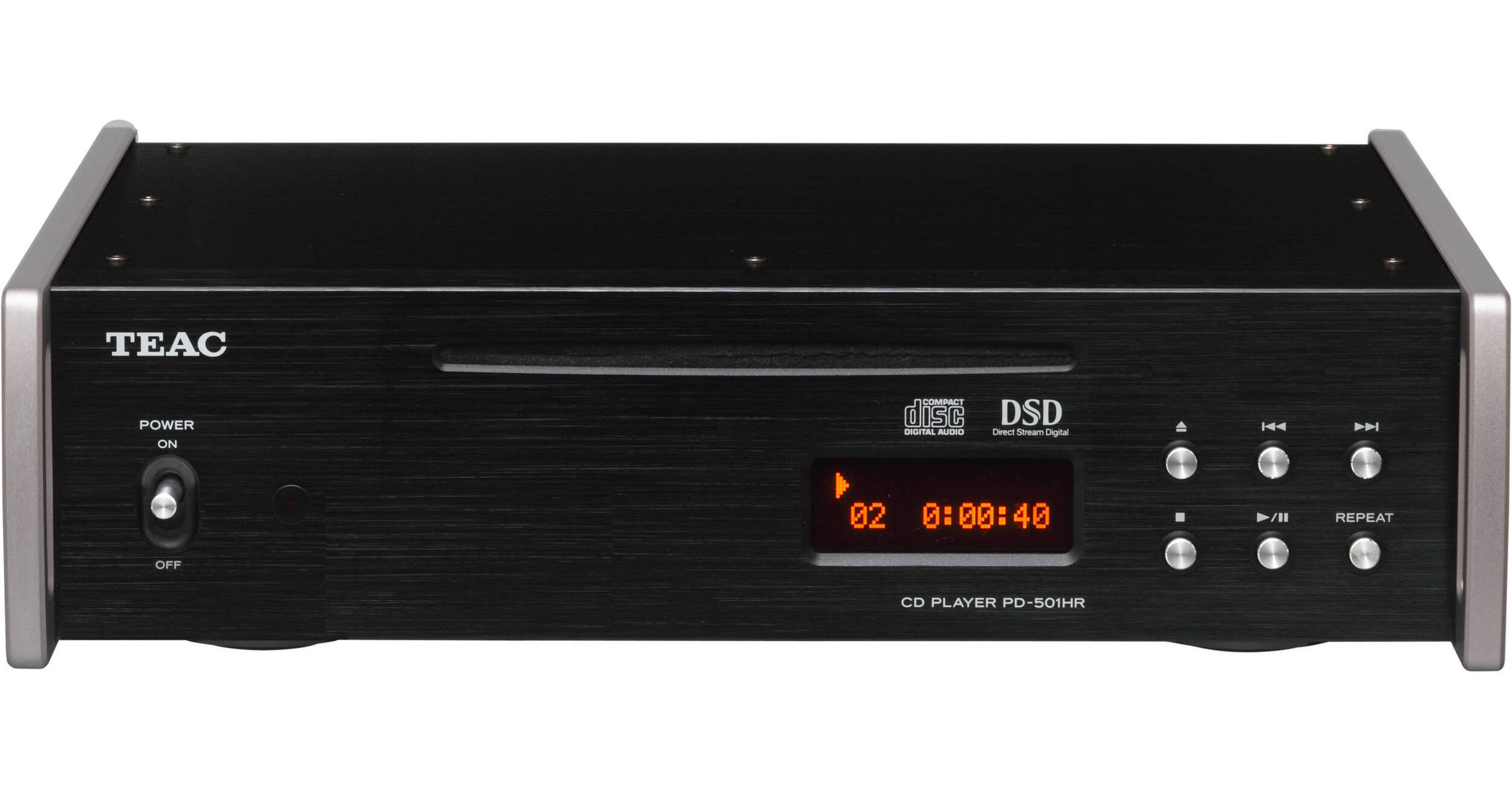 Teac PD-501HR CD Player with 5.6MHz DSD Playback PD-501HR-B B&H