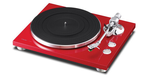 Teac TN-300 Turntable with Phono EQ and USB (Red) TN-300-R B&H