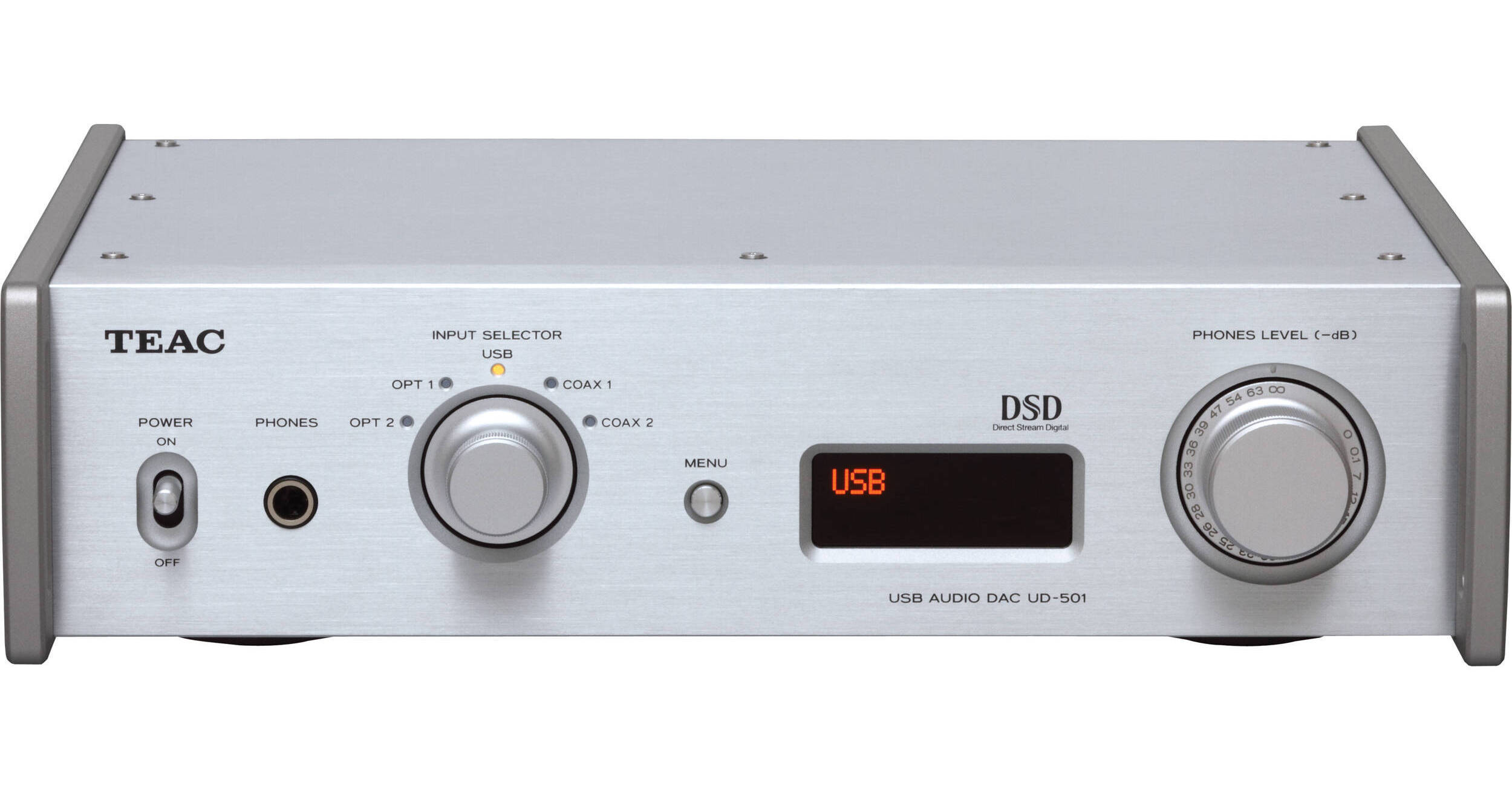 Teac UD-501-S Dual-Monaural D/A Converter with USB UD-501-S B&H