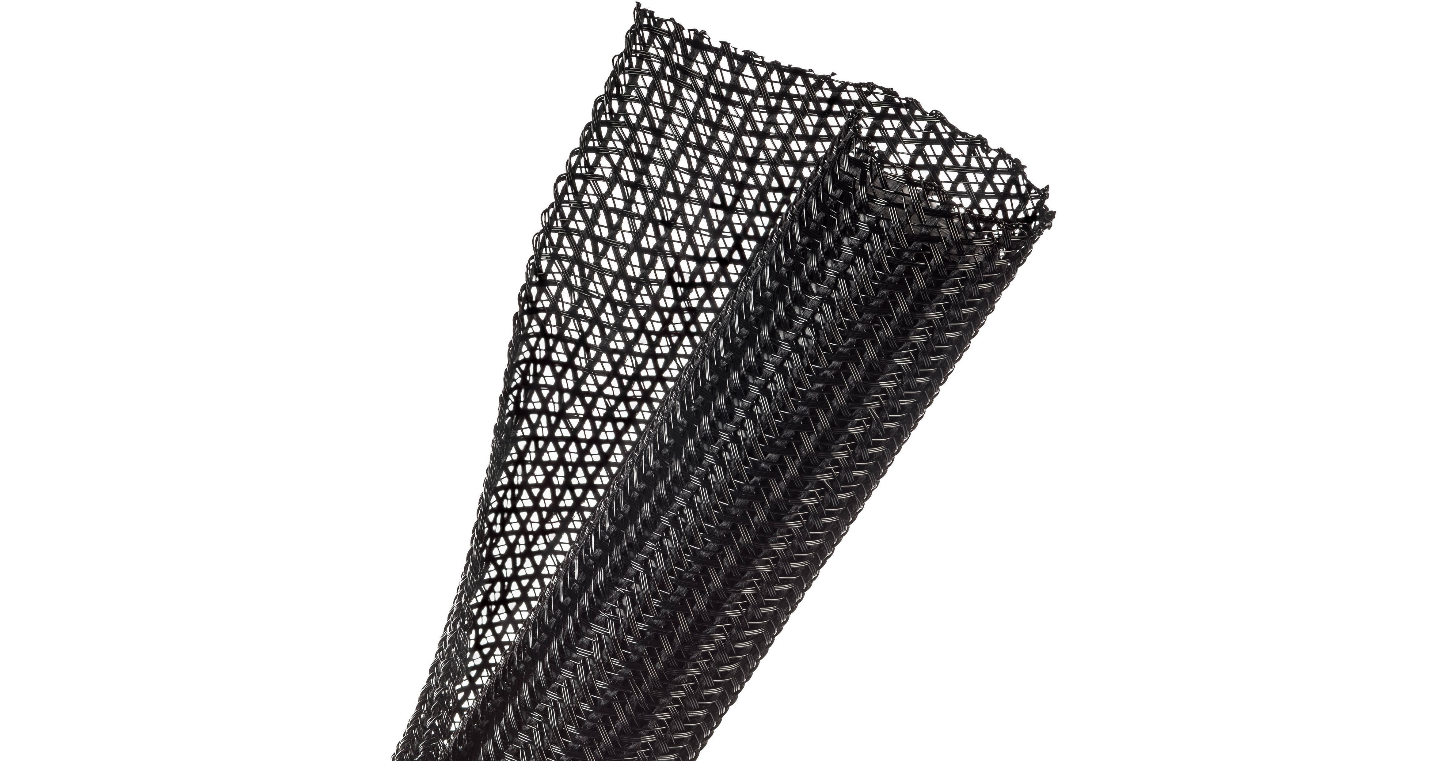 Techflex Hv Cable Protection Techflex Flexo F6 Cable Sleeving Wrap F6N1.25BK250 B&H Photo