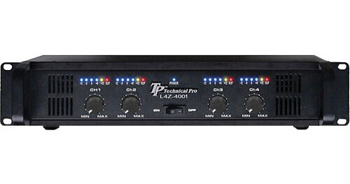 Technical Pro L4Z4002 4-Channel Power Amplifier L4Z4002 B&H