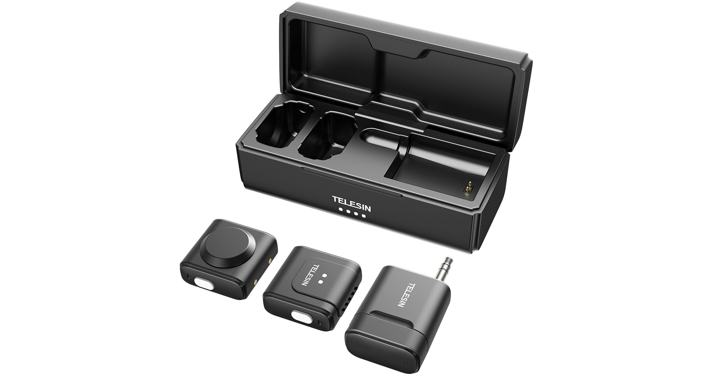 TELESIN 2-Person Wireless Microphone System for Mobile P5-MCP-14