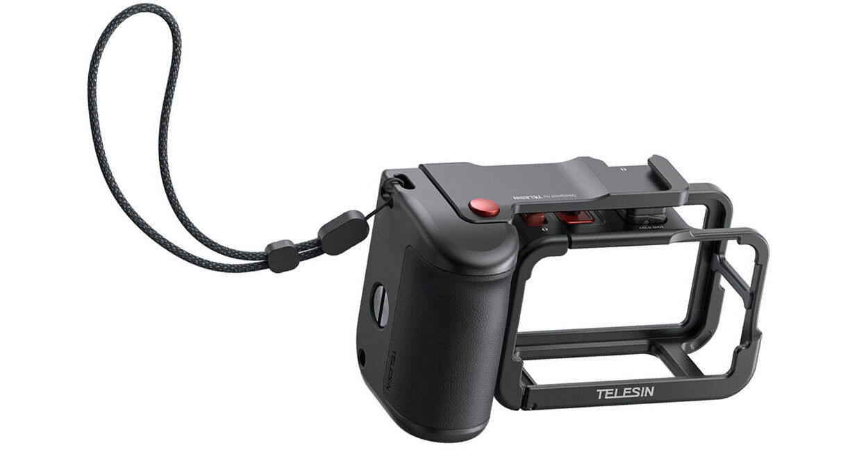 TELESIN Aluminum Street Photography Grip & Cage Kit