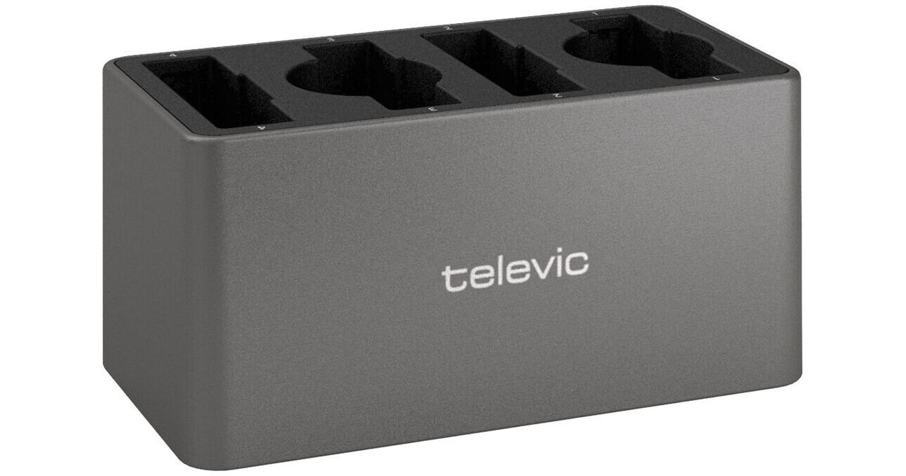 TELEVIC Unite DS-4/2 Desktop Charger 71.98.4045 B&H Photo Video
