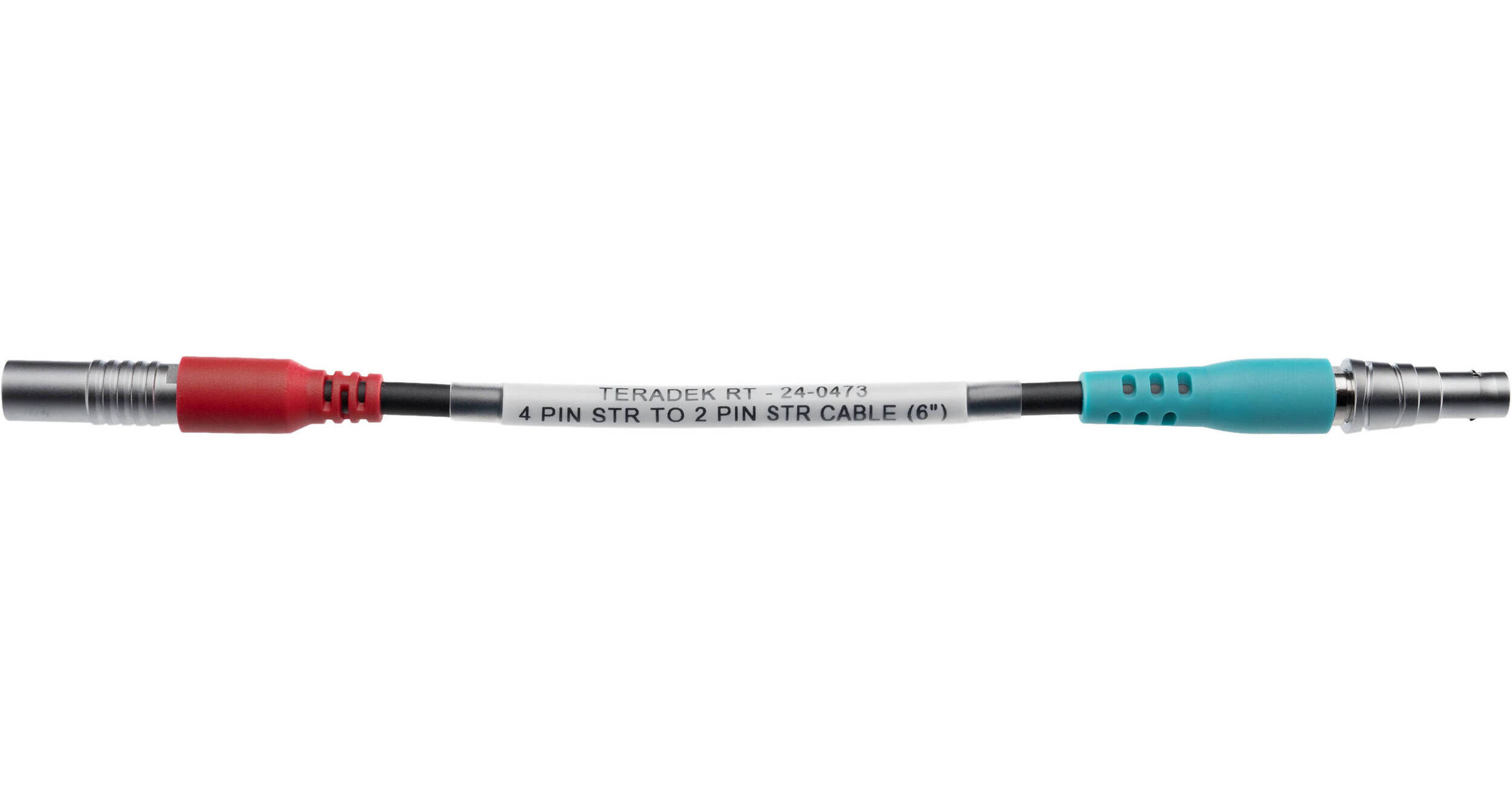 Teradek 4-Pin Male to 2-Pin Female Cable for RT Devices 11-1600