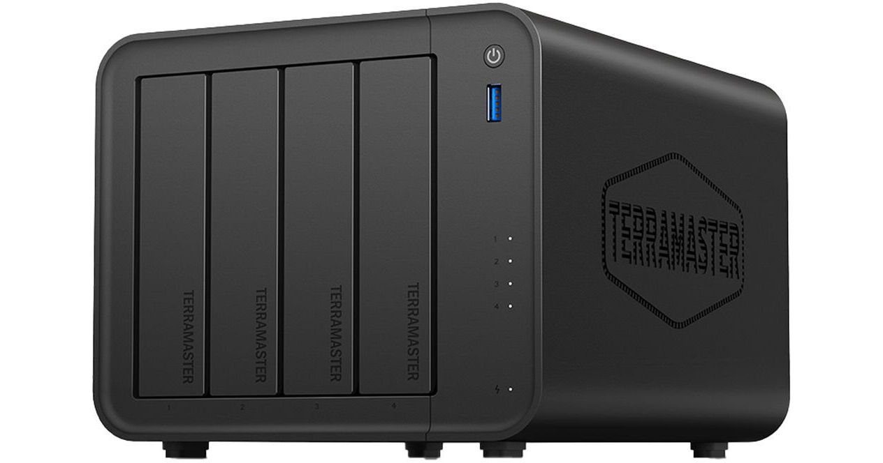 TerraMaster F4-425 4-Bay NAS Home Network Storage F4-425 B&H