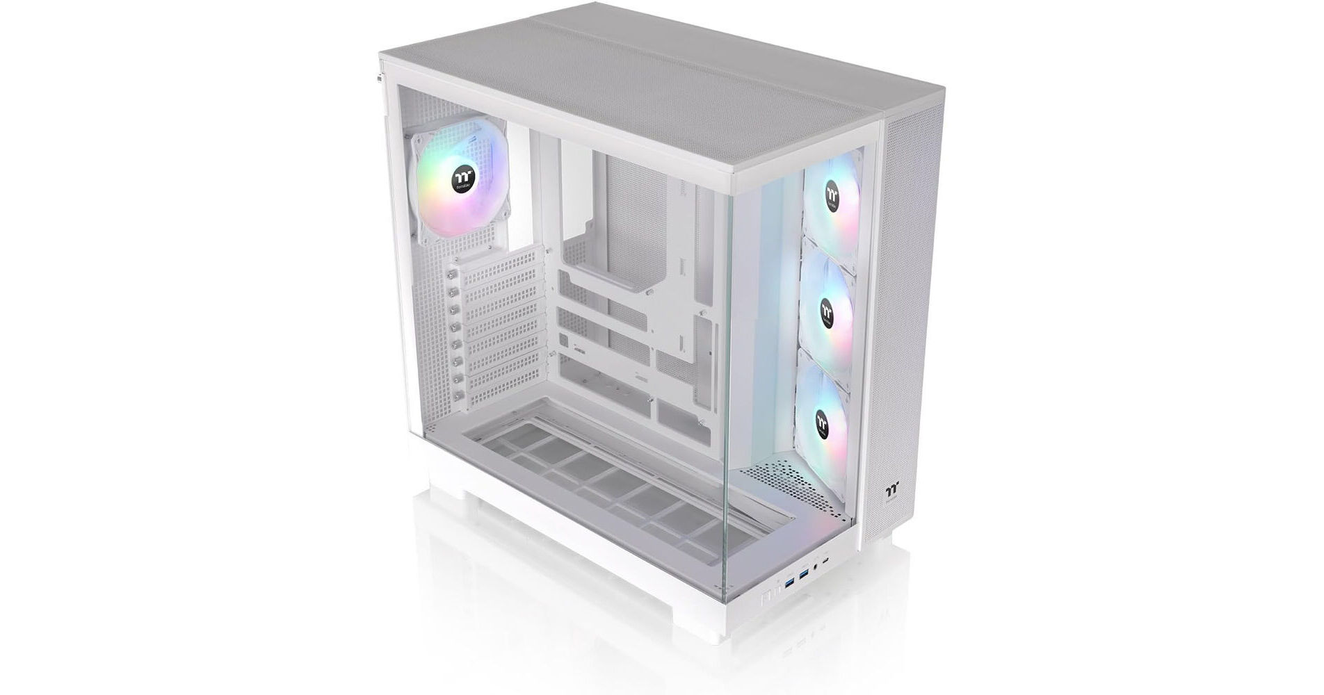 Thermaltake View 380 XL TG ARGB Mid Tower CA-11E-00M6WN-00 B&H