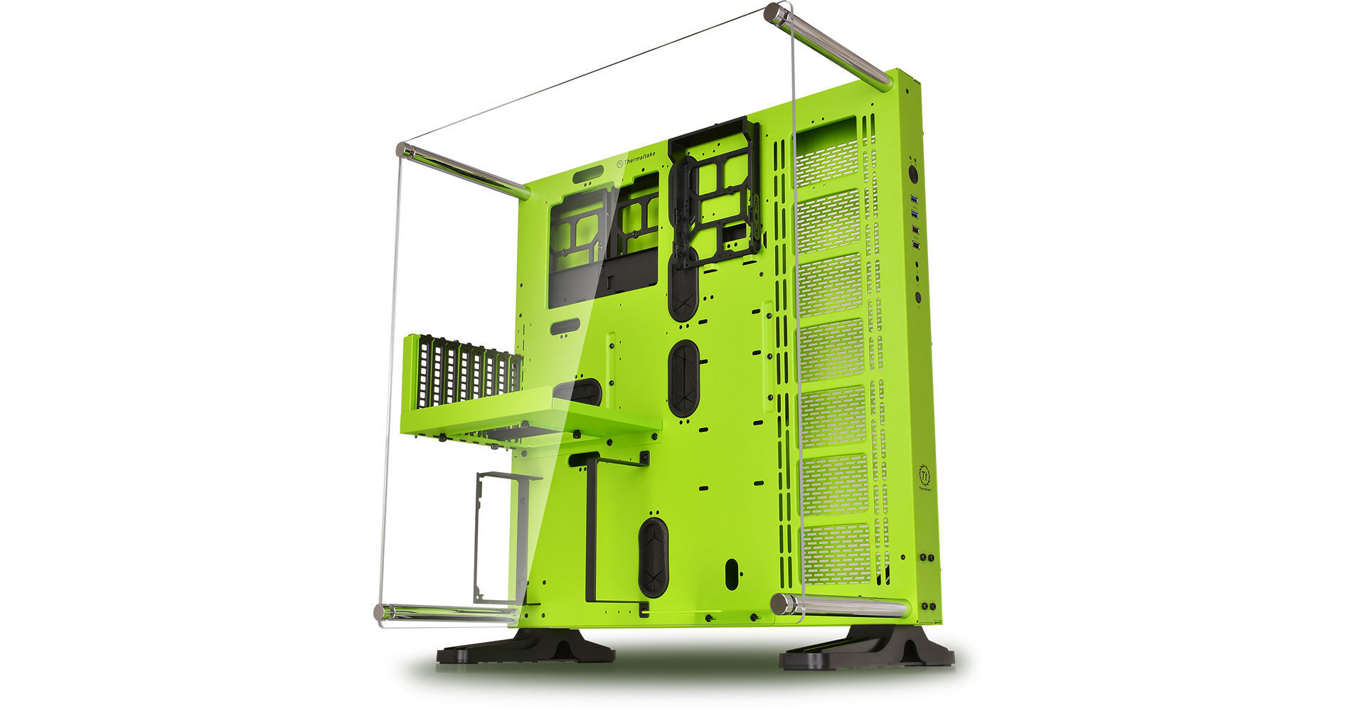 Thermaltake Core P5 Mid-Tower Case (Green) CA-1E7-00M8WN-00 B&H