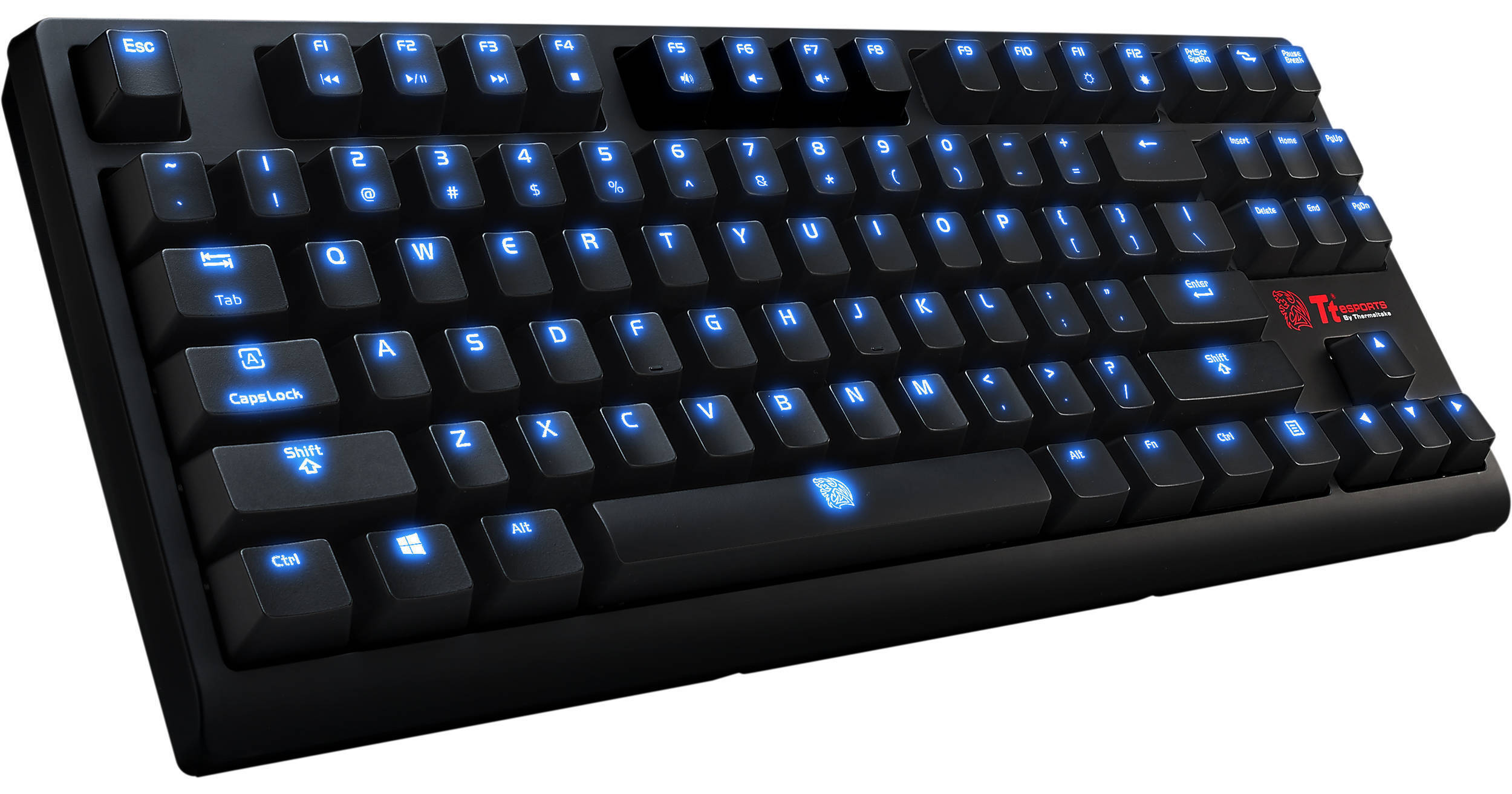Thermaltake Tt eSports POSEIDON ZX Keyboard KB-PZX-KLBLUS-01 B&H