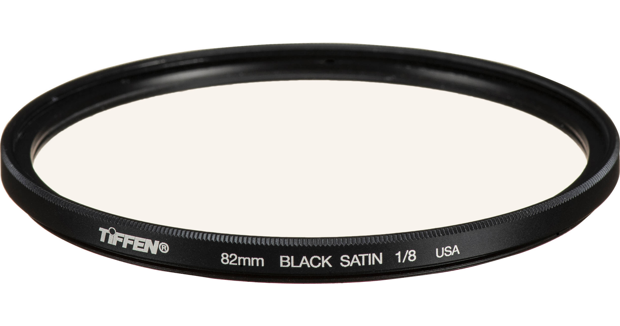 Tiffen 82mm Black Satin 1/8 Filter 82BLACKSATIN18 B&H Photo