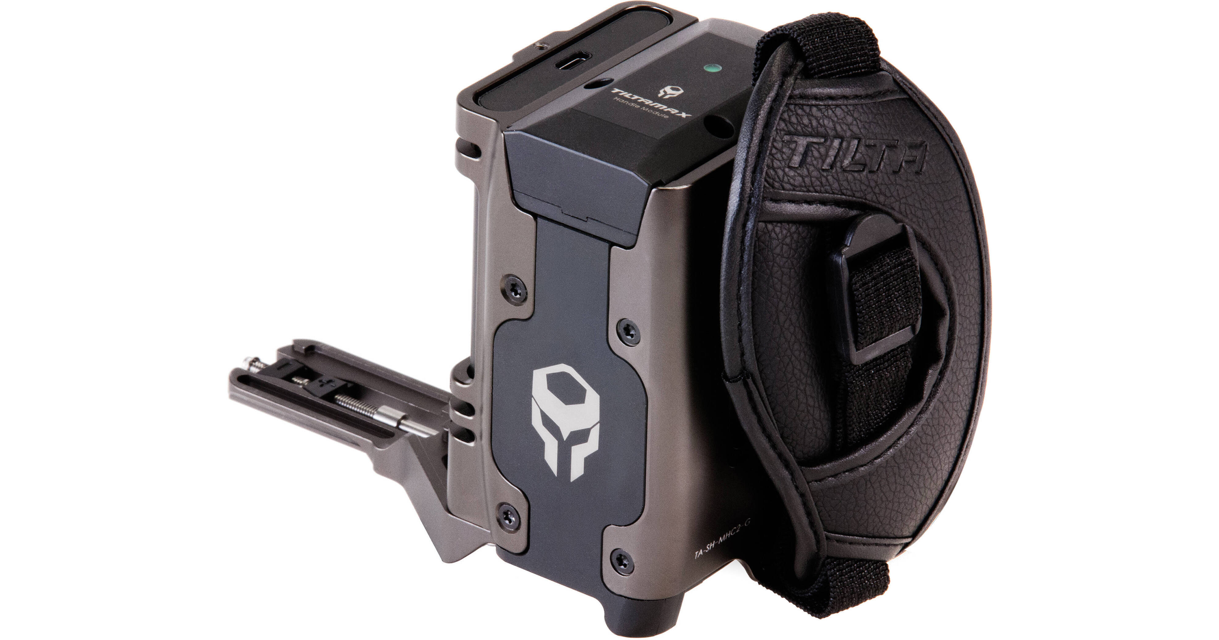 [25%OFF] カット無し、ルワンダ cbj_s117_er Tilta Side Power Handle Type I (F970, Tilta Gray) TA-SH1-97-G