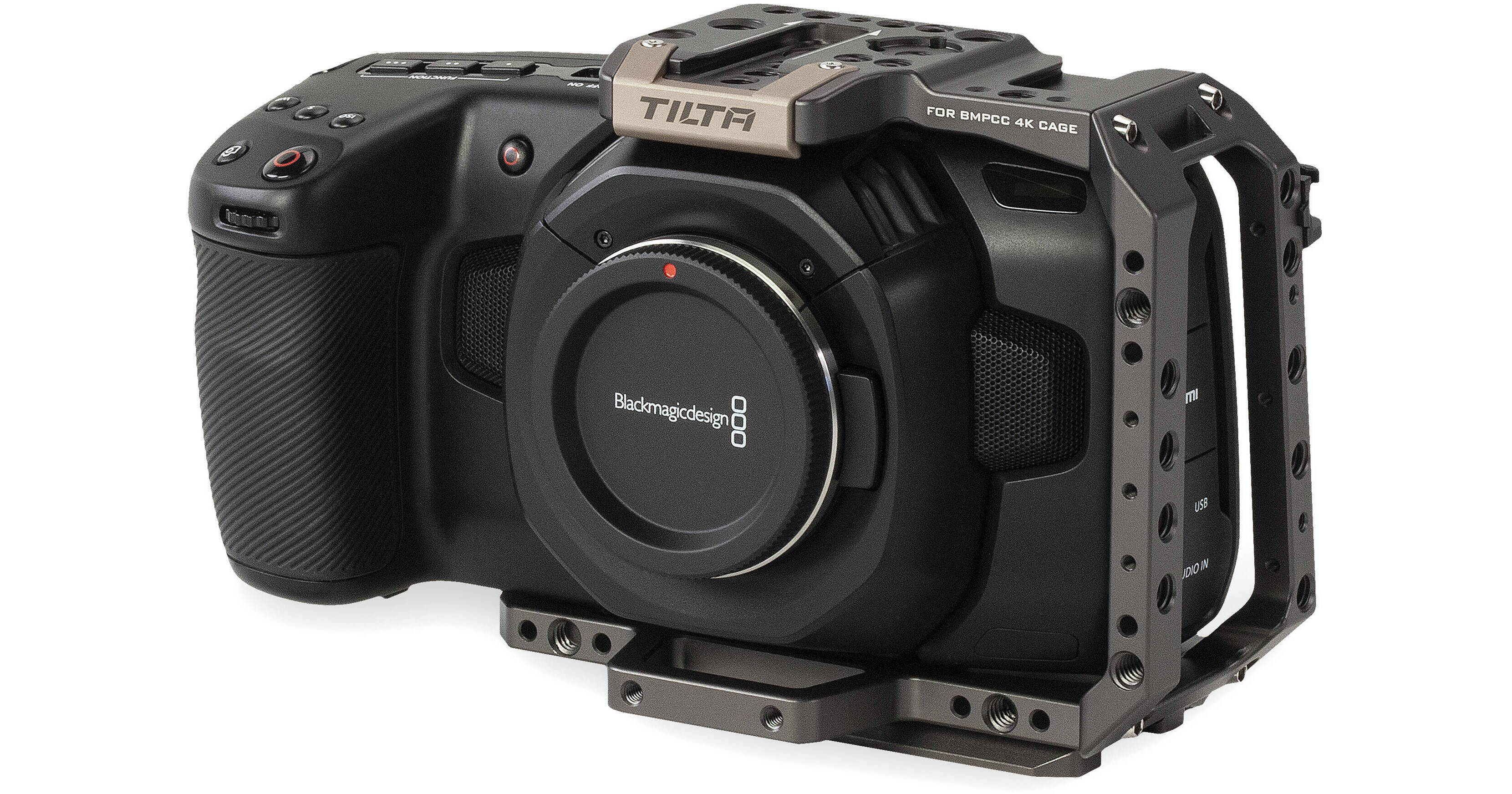 【限界値下げ】TILTA bmpcc4k用ケージ・ハンドル Used Tilta Half Camera Cage for BMPCC 4K/6K TA-T01-HCC-G B&H