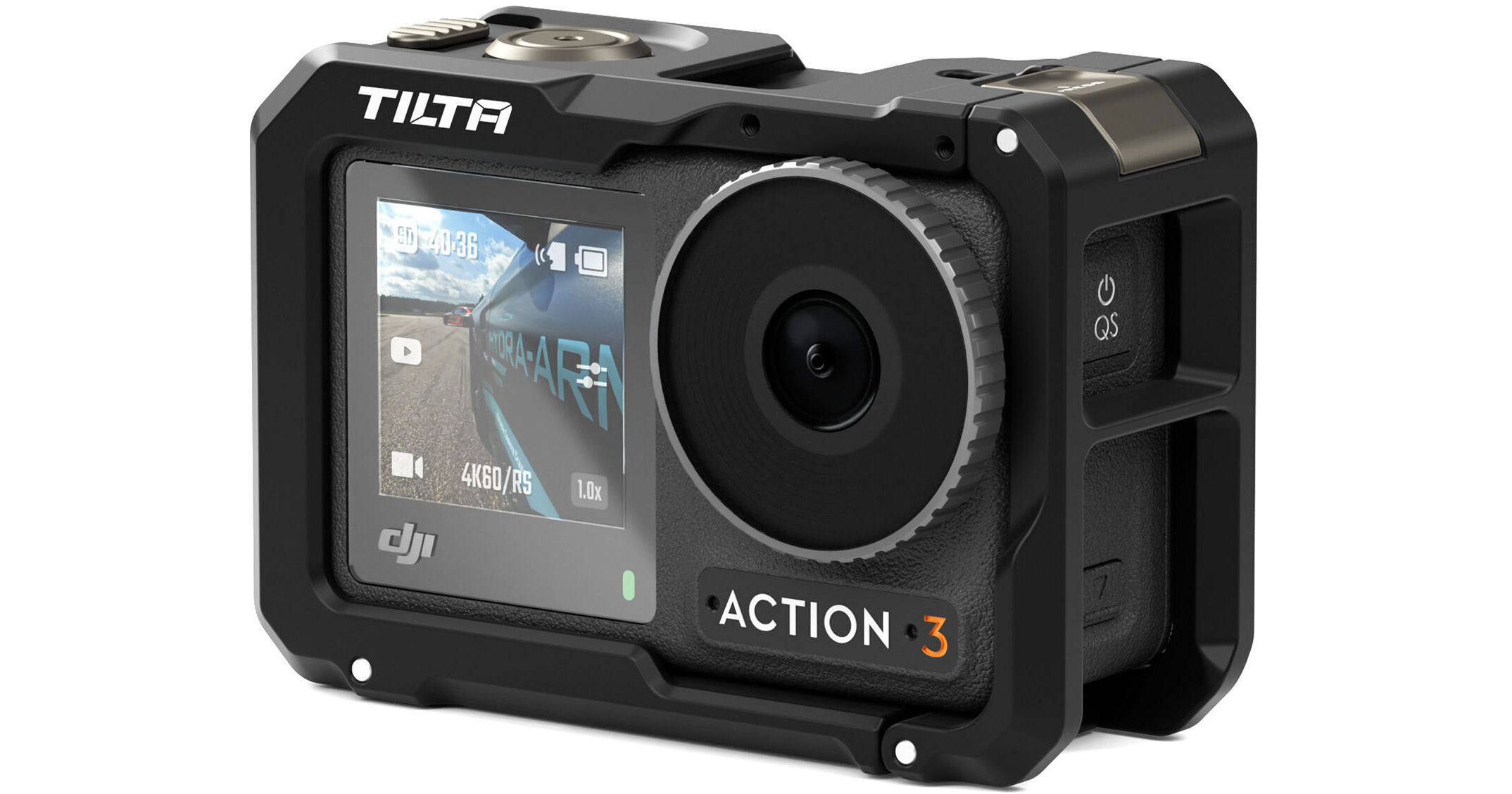 Gabbia Protettiva Tilta Per DJI Osmo 360 – In Lega Di Magnesio E Alluminio, Montaggio Rapido E Accessori 1/4″!