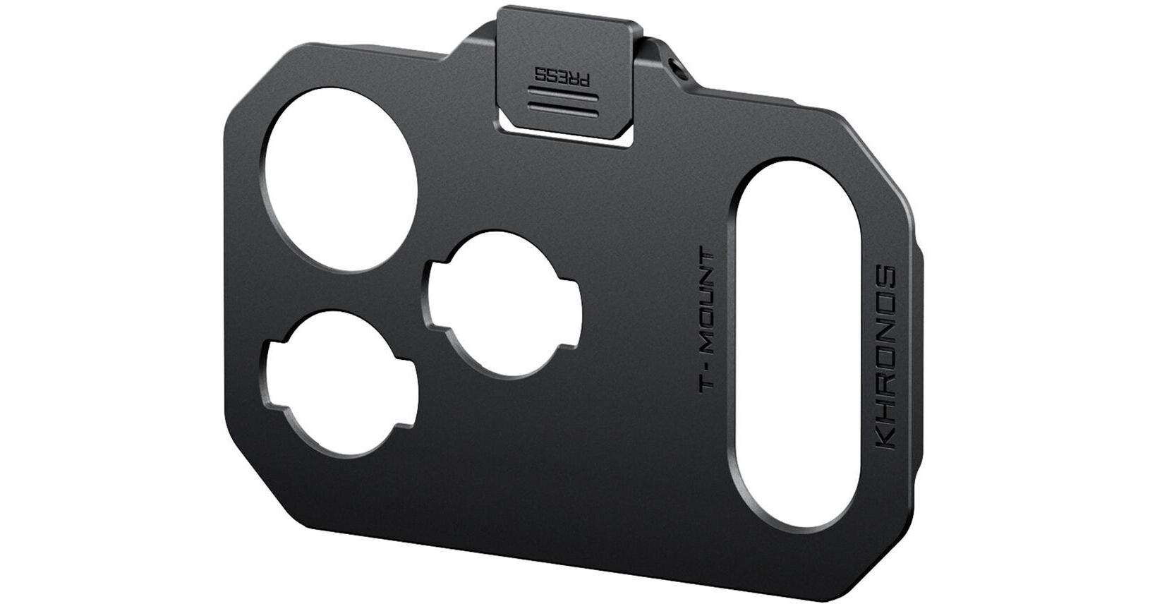 Support Universel SSD Tilta Khronos Pour IPhone 15/16 Pro - Ajustable 50-70mm - Aluminium, Noir