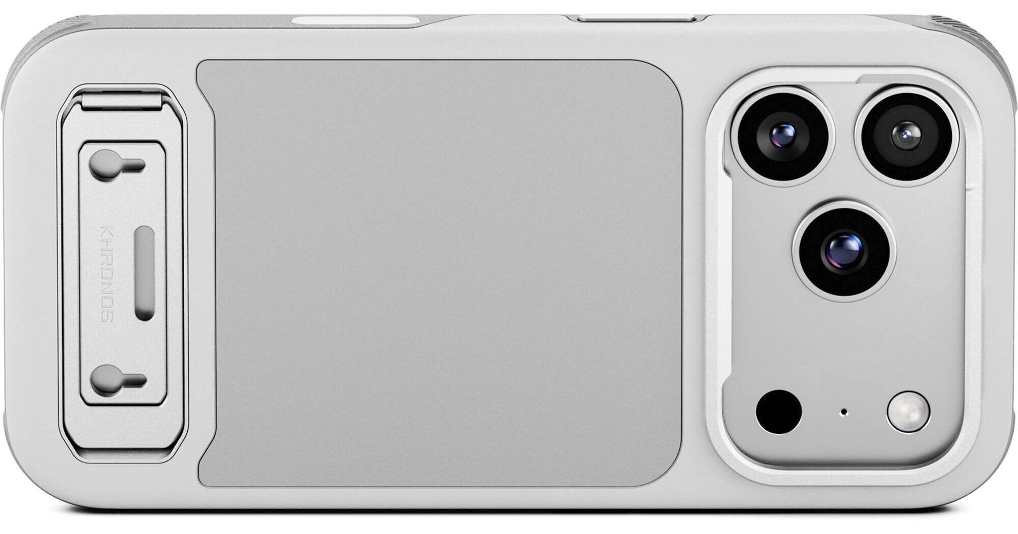 Tilta Khronos Lite iPhone 17 Pro Case (Light Gray)