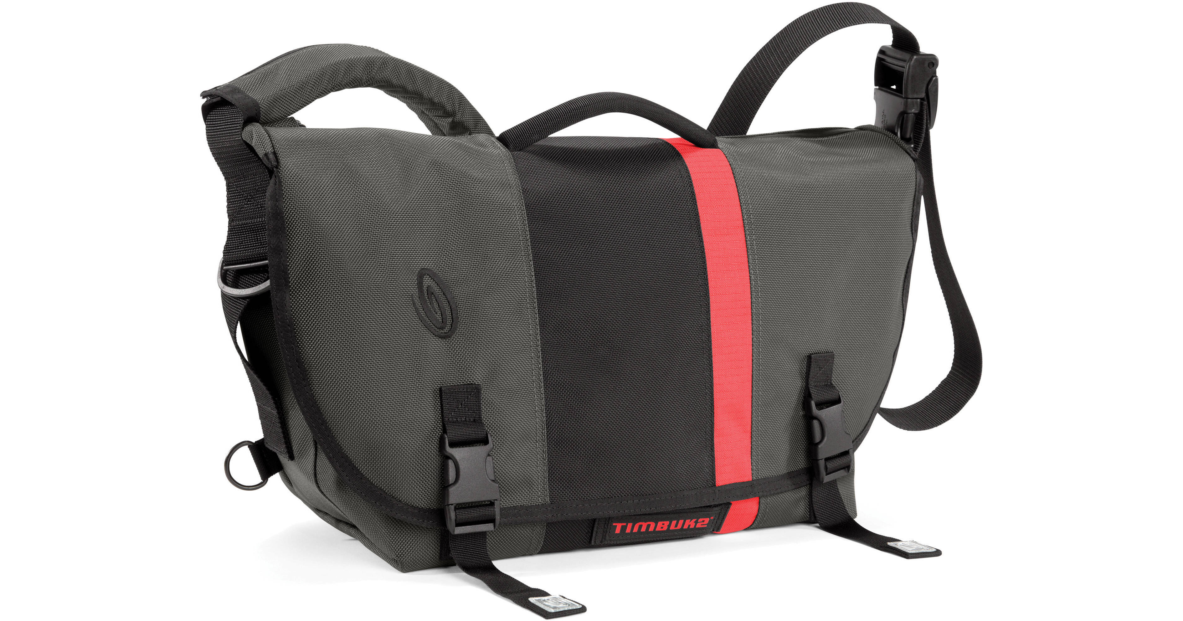 Timbuk2 D-Lux Laptop Orange Racing Stripe Messenger 165-4-2197