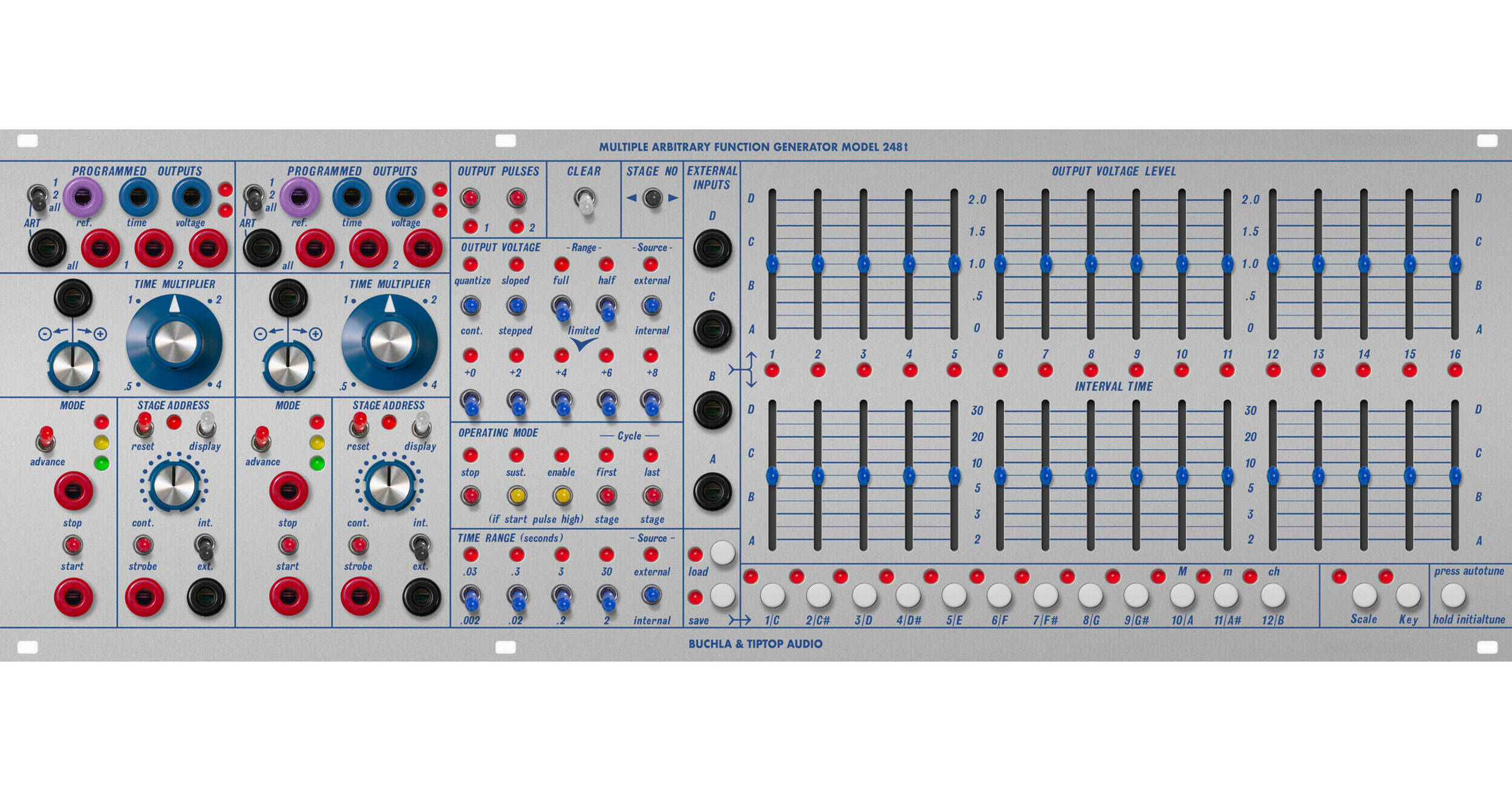 Tiptop Buchla Model 248t MARF Multiple Arbitrary 248T MARF B&H