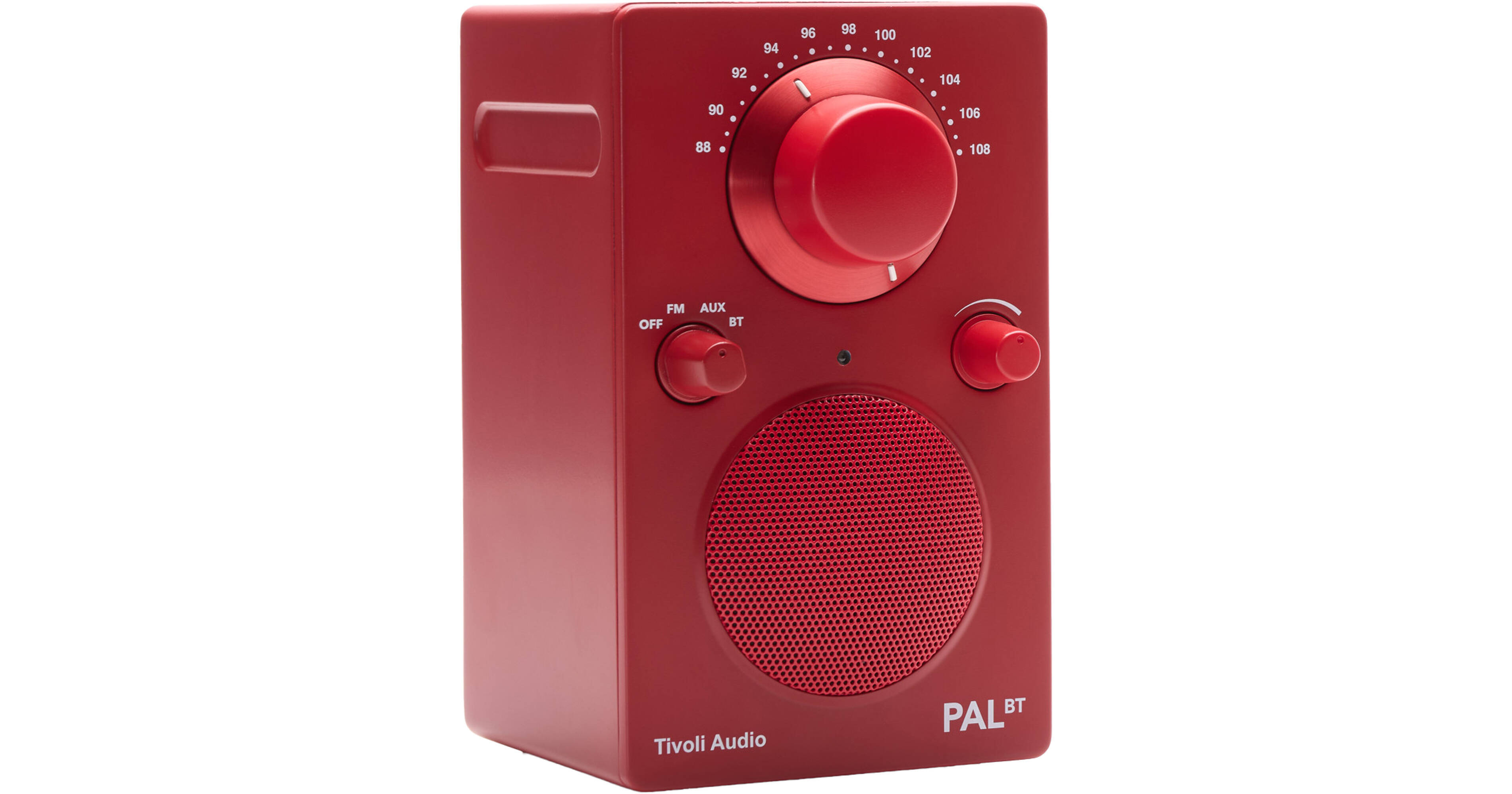 Tivoli PAL BT Generation 3 Portable Bluetooth Radio PALBT3RED
