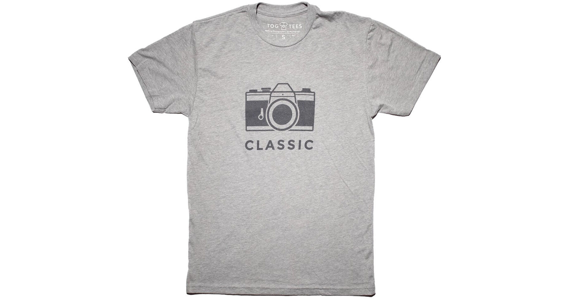 TogTees Classic T-Shirt (Medium, 18% Gray) CLASS-M-GREY-M B&H