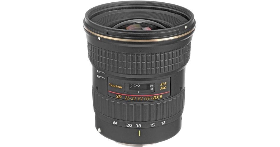 Used Tokina 12-24mm f/4 AT-X 124AF Pro DX II ATX124DXIIC B&H