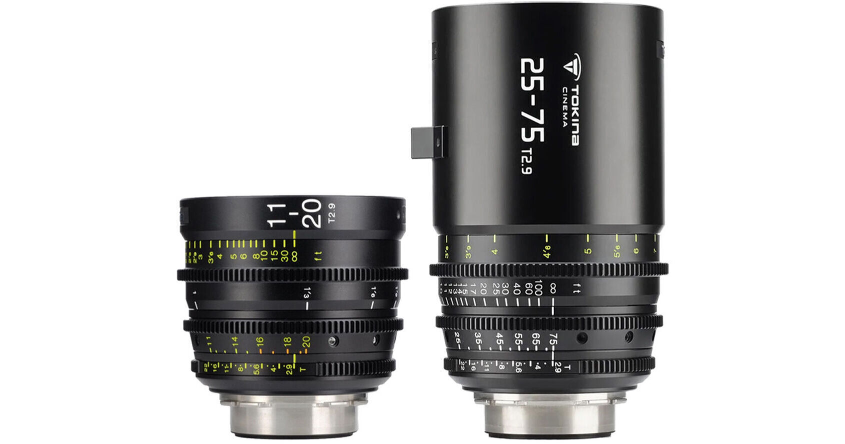 Tokina Cine ATX 11-20mm & 25-75mm Zoom Kit (PL Mount) TC-1175PL