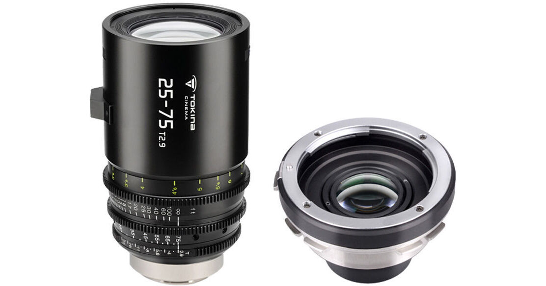 Tokina Cine ATX 25-75mm T2.9 Lens with EF to PL TC-257516EXPEF